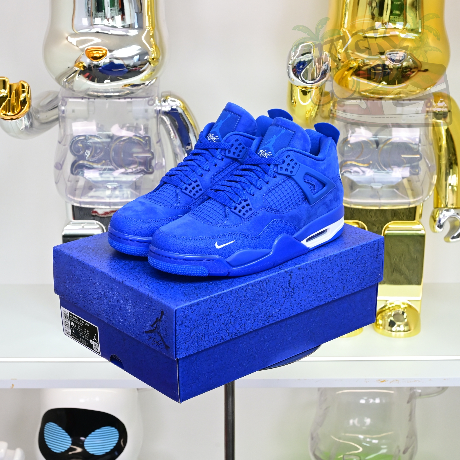 AIR JORDAN 4 RETRO OG SPIREWOOD BLUE SANL   HF4340-400