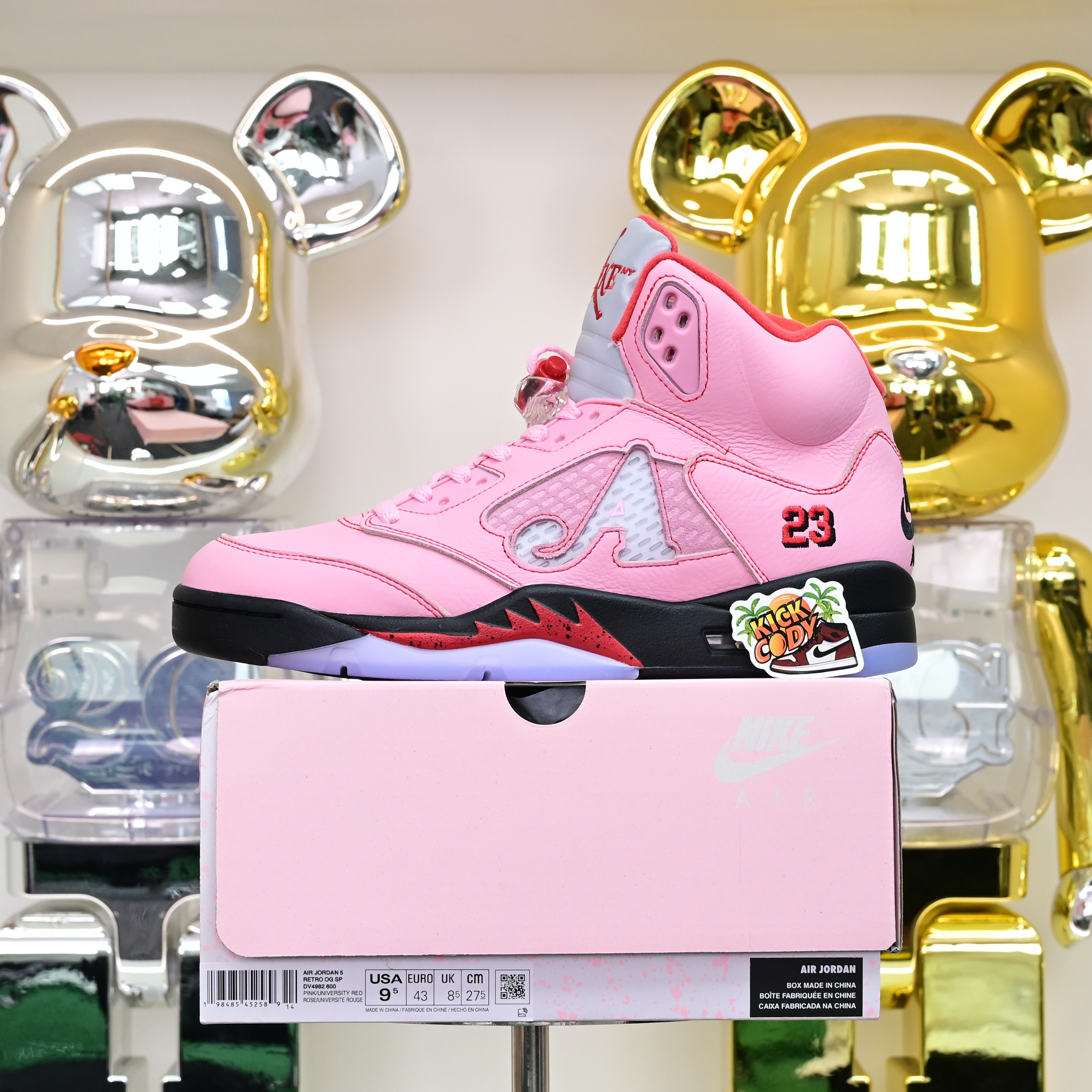 DJ Khalid x Air Jordan 5 OG SP“We The Best” DV4982-600