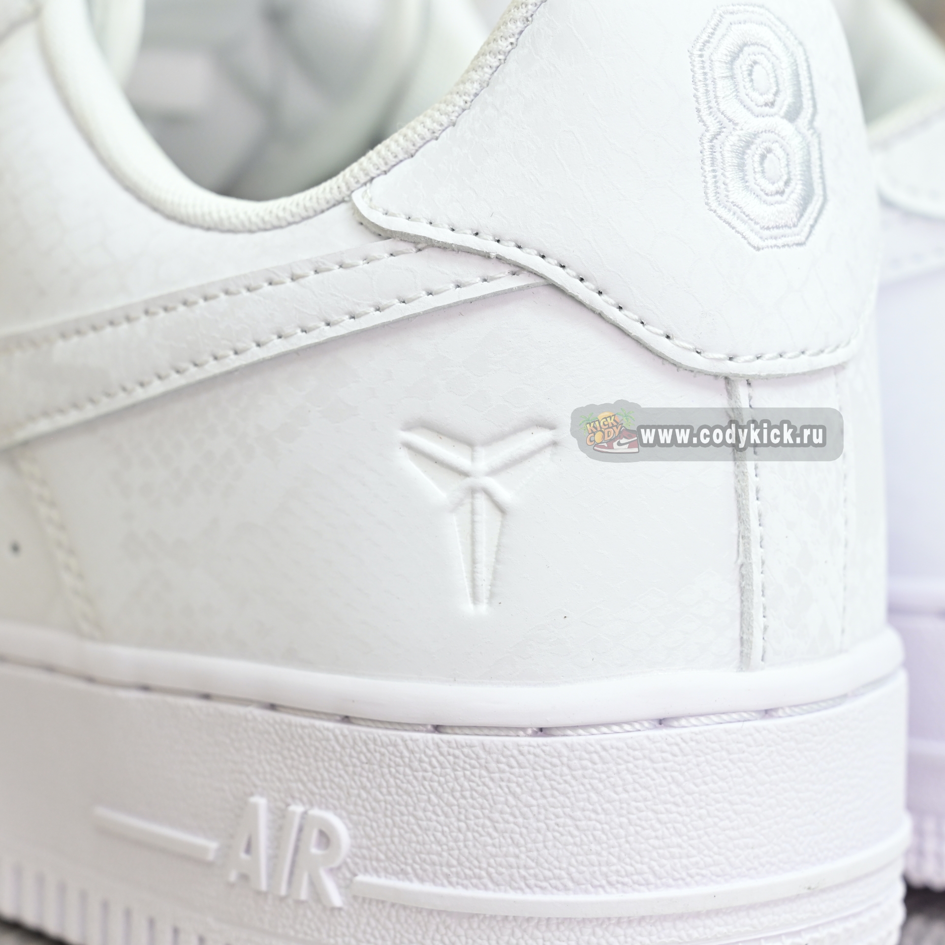 Nike Air Force 1 Low Kobe Forever White  IB0018-100