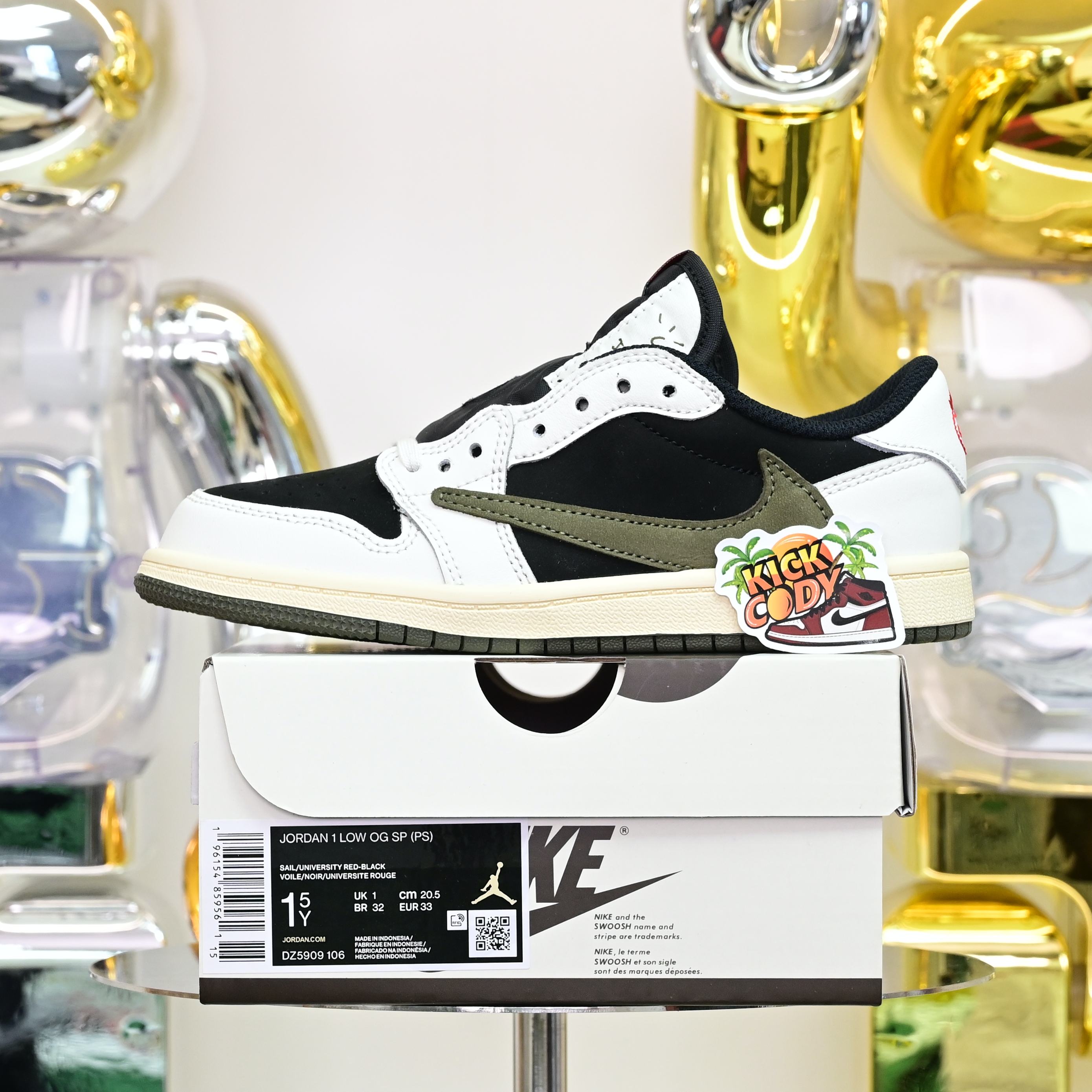 Kids Shoes Travis Scott x Air Jordan 1 Low OG 