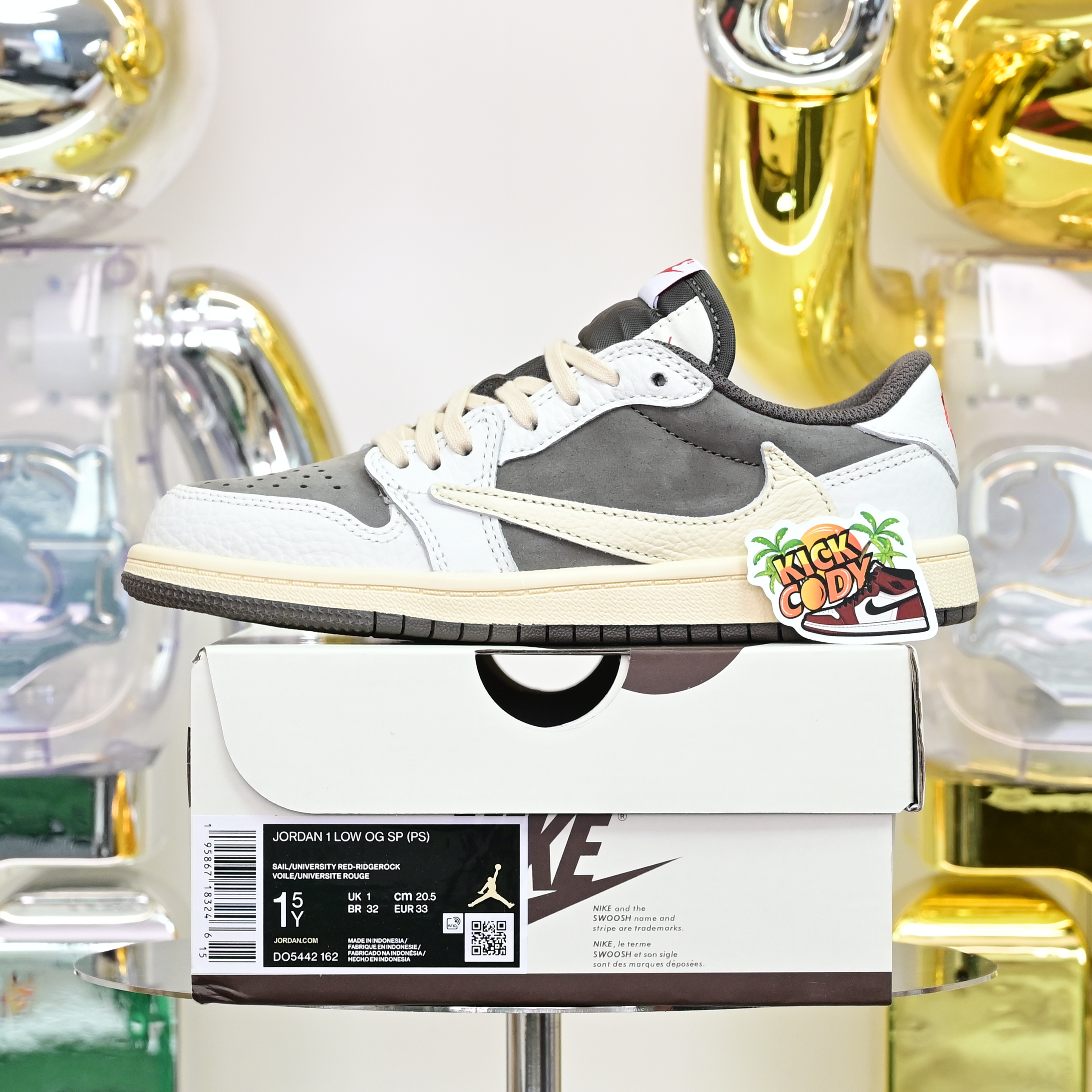 Kids Shoes Travis Scott x  Air Jordan 1 low og
