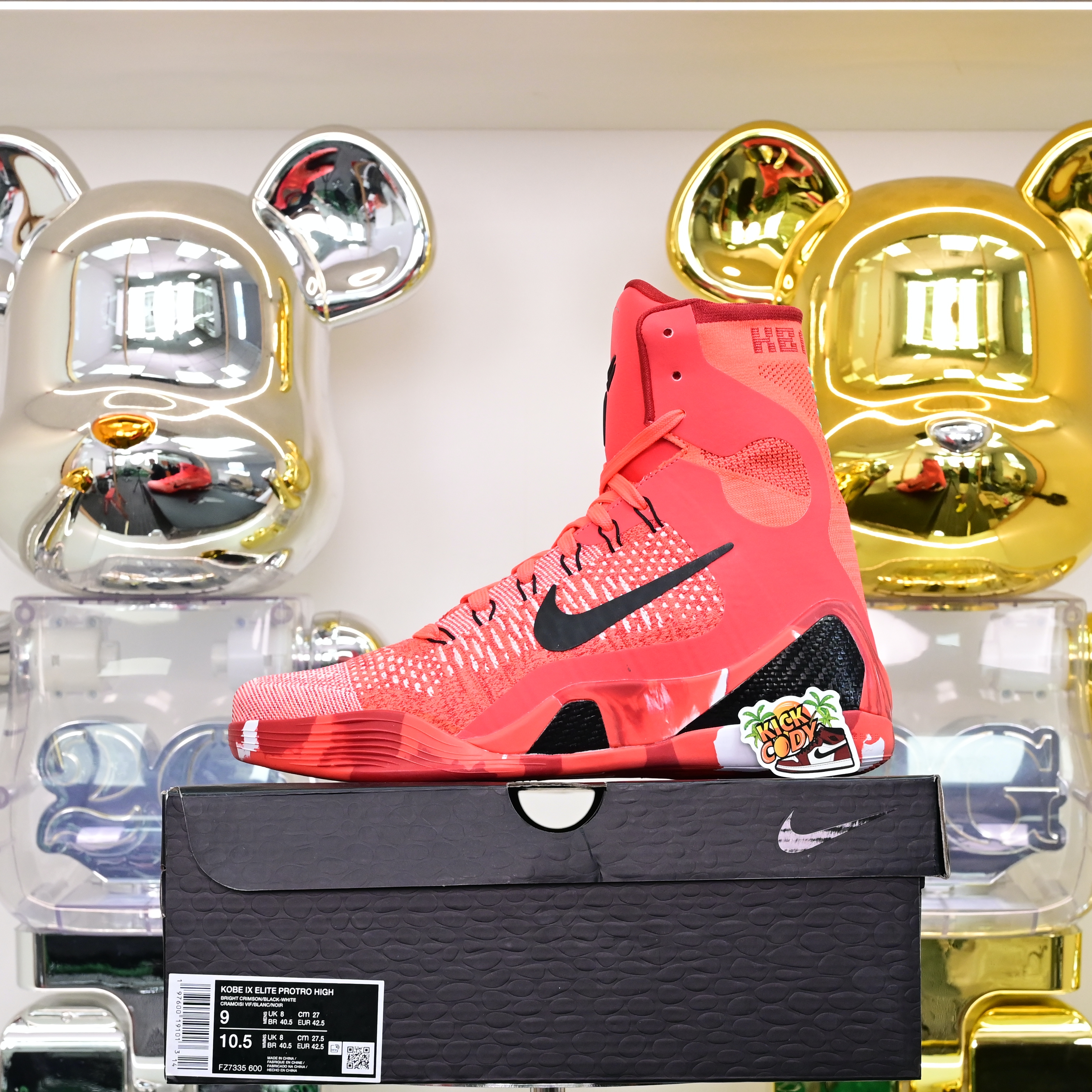 Nike Kobe 9 Elite Protro Christmas FZ7335-600