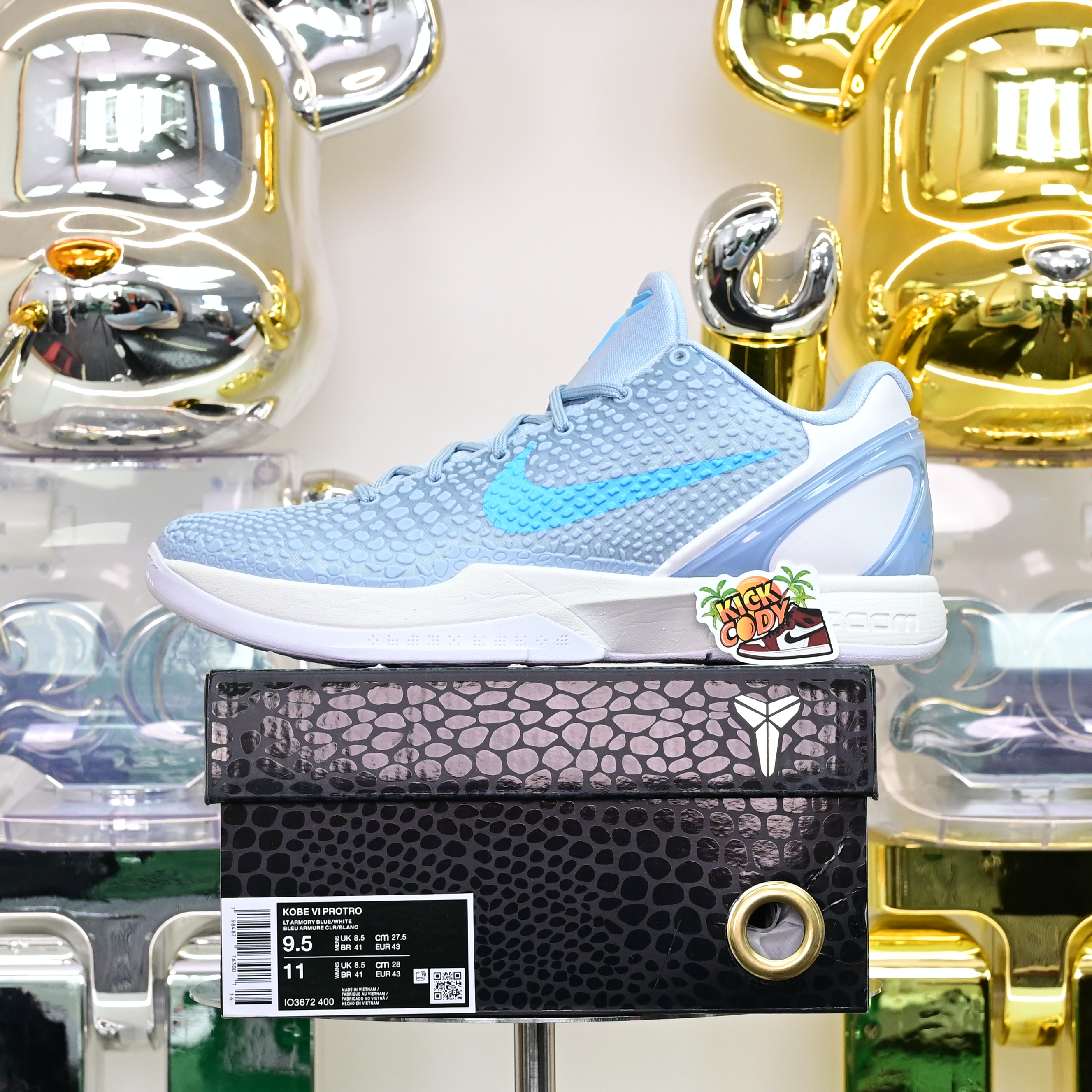 Caitin Clark Nike Kobe 6 EM IO3672-400