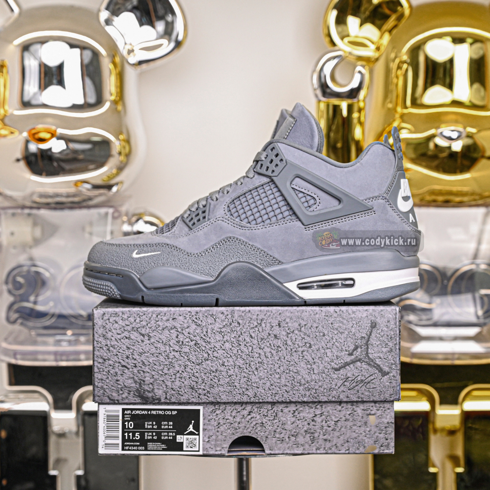 Nigel Sylvester X AIR JORDAN 4 RETRO HF4340-003