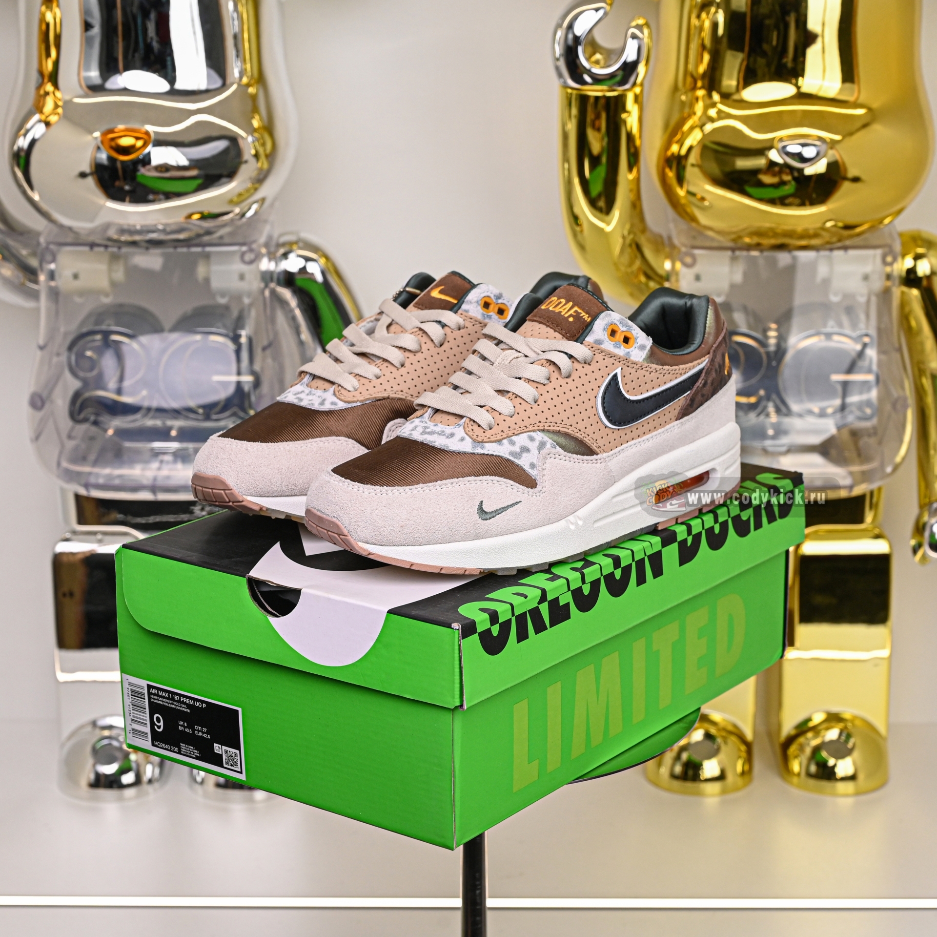 Division St. x Nike Air Max 1“University of Oregon”HQ2640-200