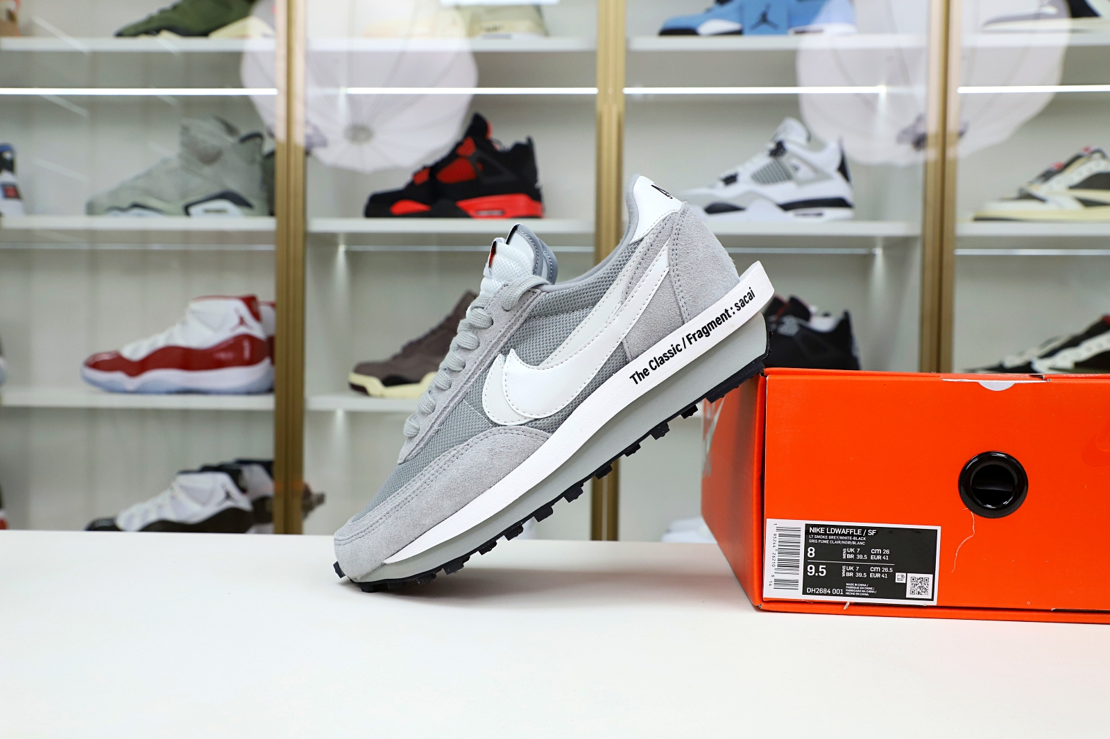 FRAGMENT DESIGN X SACAI X LDV WAFFLE 'LIGHT SMOKE GREY'