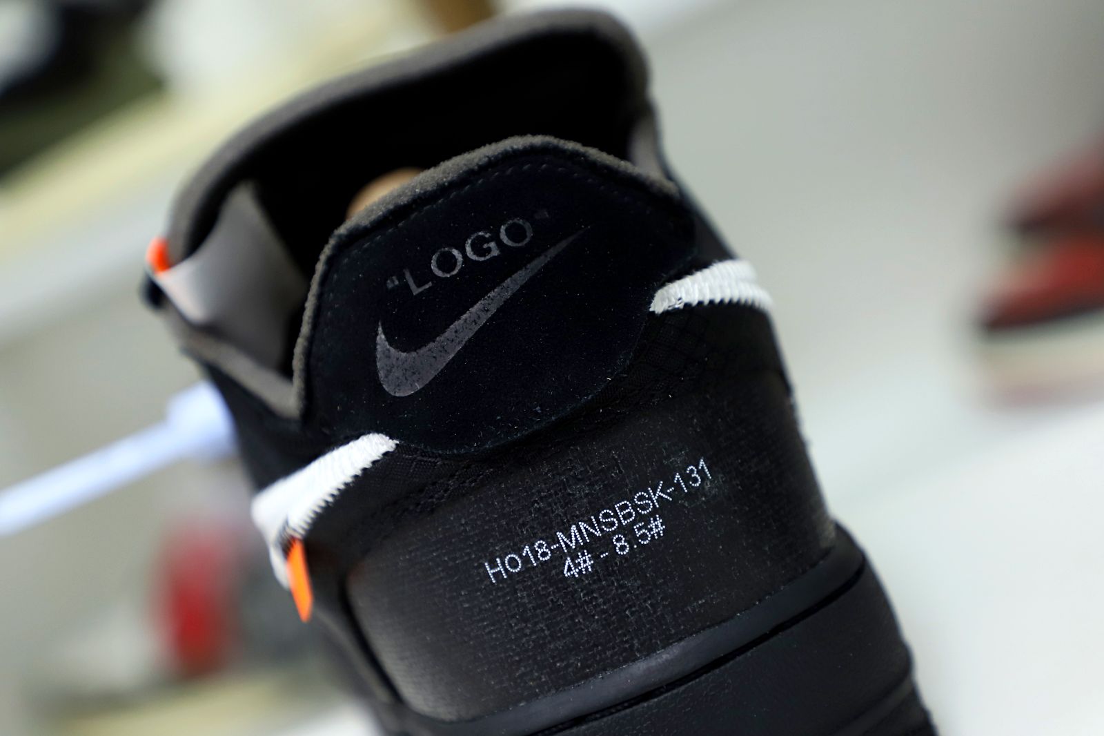 OFF-WHITE X AIR FORCE 1 LOW 'BLACK'