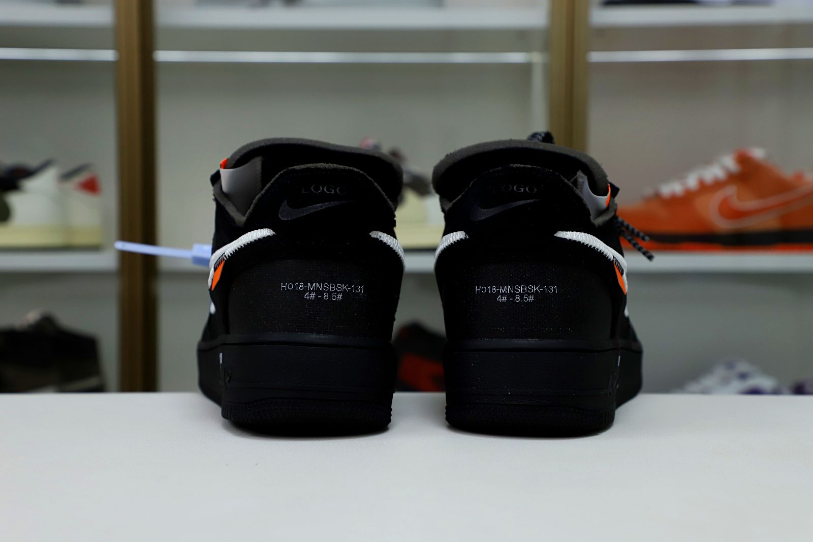 OFF-WHITE X AIR FORCE 1 LOW 'BLACK'