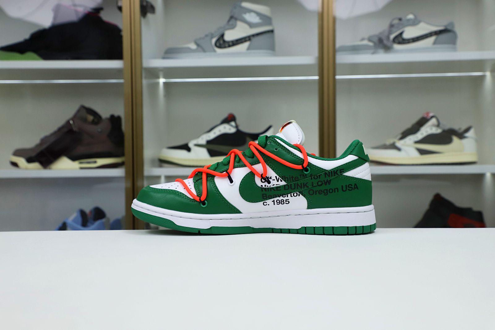 OFF-WHITE X DUNK LOW 'PINE GREEN'