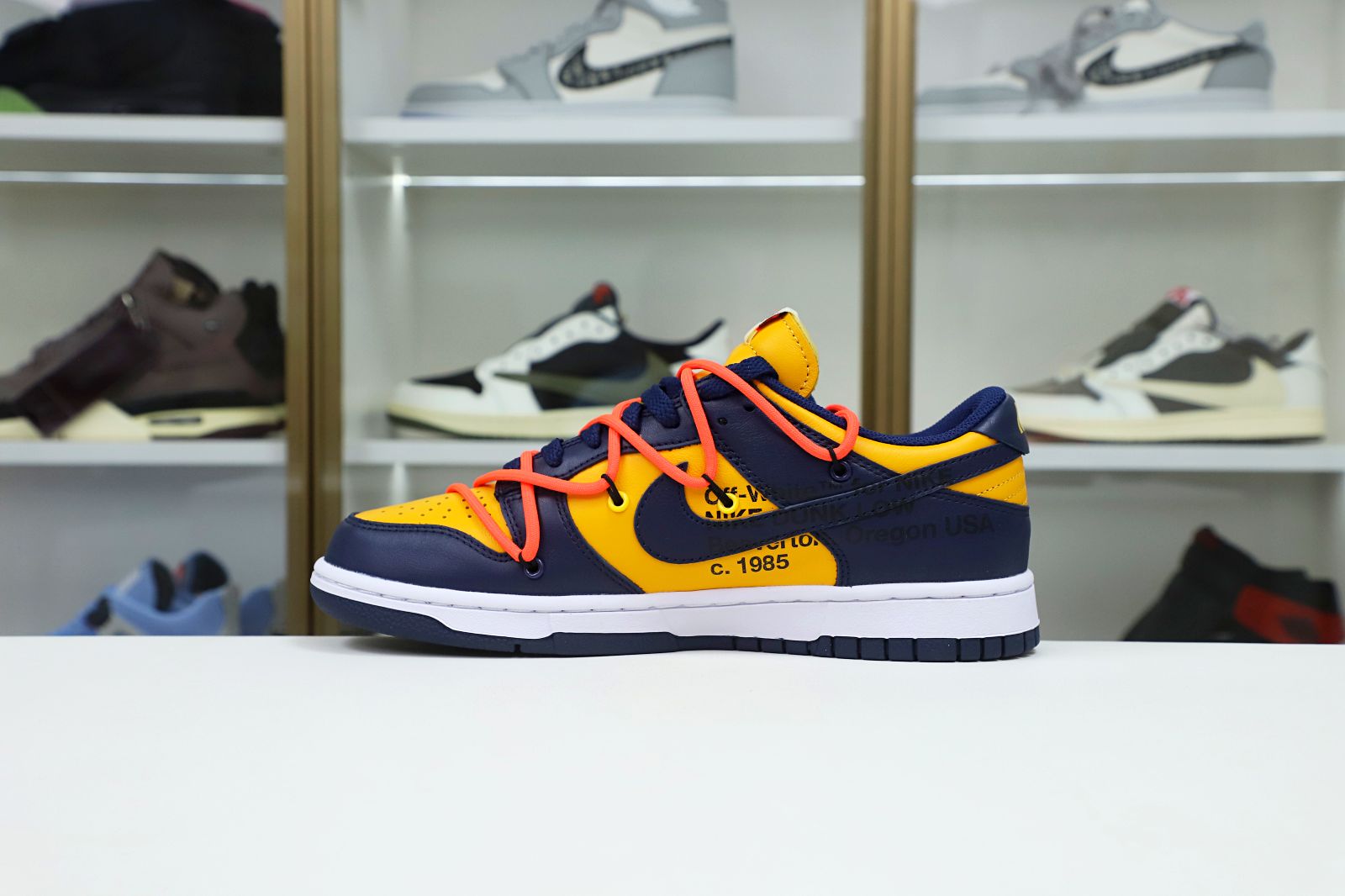 OFF-WHITE X DUNK LOW 'UNIVERSITY GOLD'
