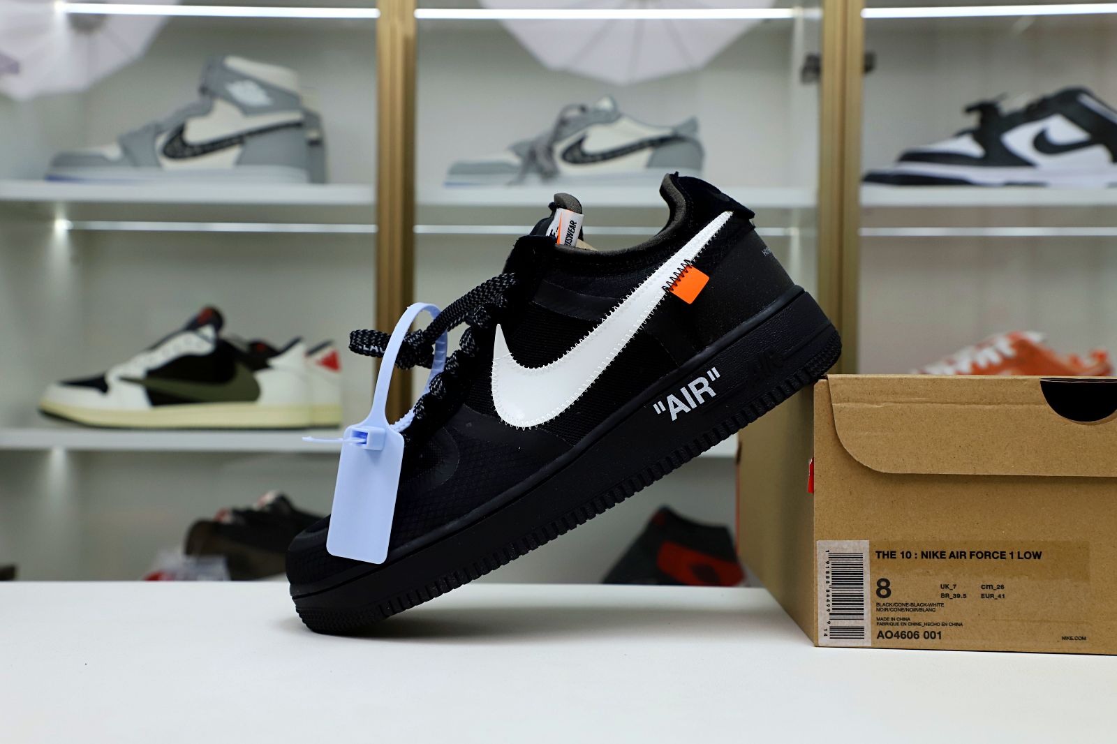 OFF-WHITE X AIR FORCE 1 LOW 'BLACK'