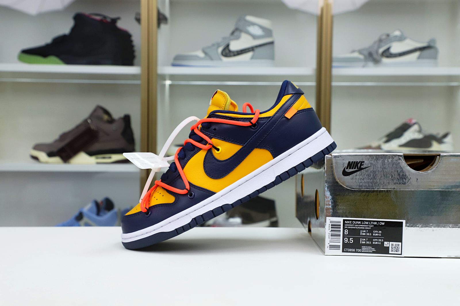 OFF-WHITE X DUNK LOW 'UNIVERSITY GOLD'