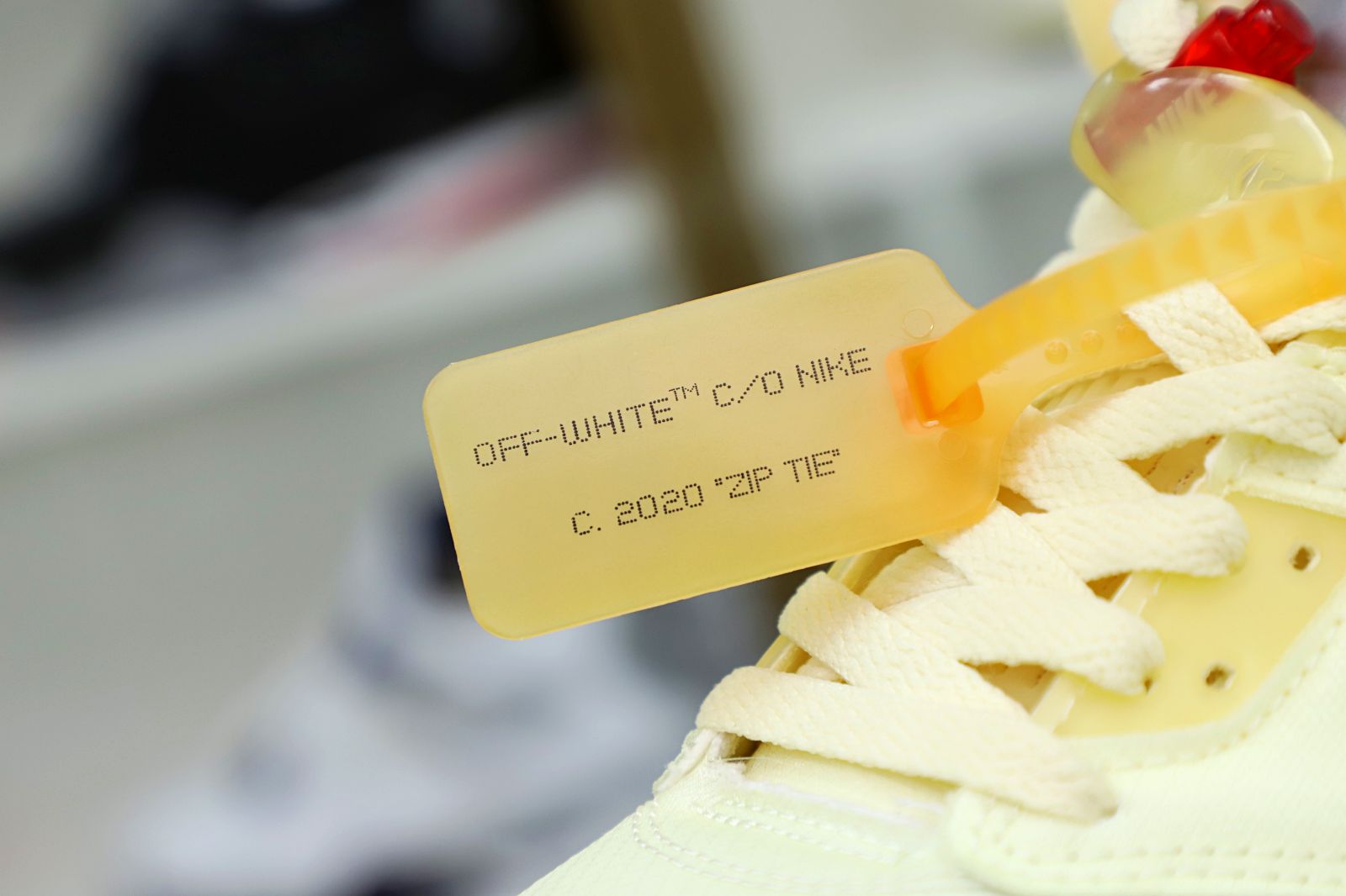 AIR JORDAN OFF-WHITE X AIR JORDAN 5 RETRO SP PS 'SAIL'