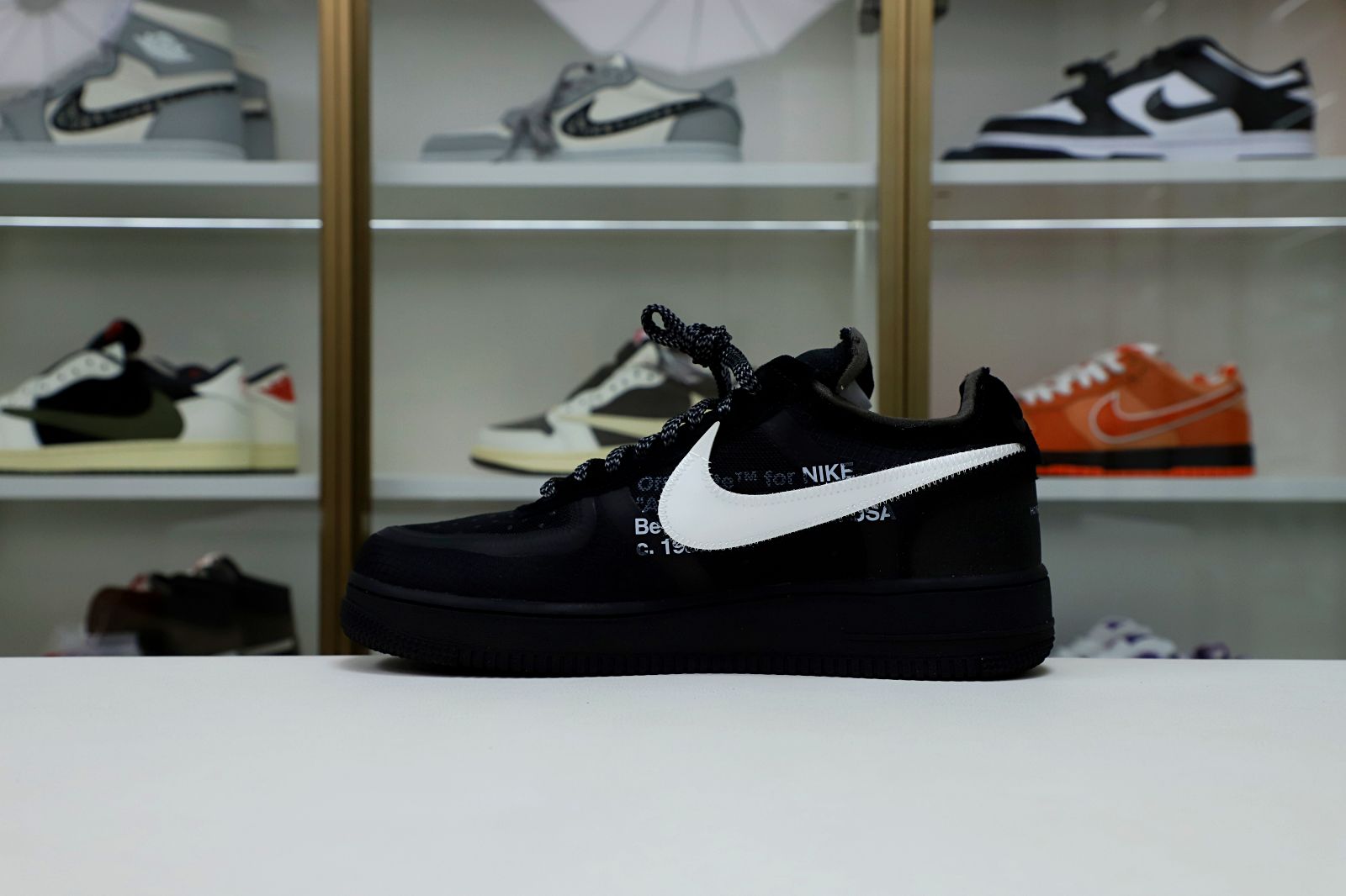 OFF-WHITE X AIR FORCE 1 LOW 'BLACK'