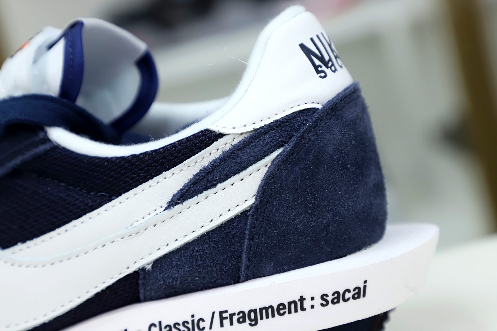 FRAGMENT DESIGN X SACAI X LDV WAFFLE 'BLACKENED BLUE'