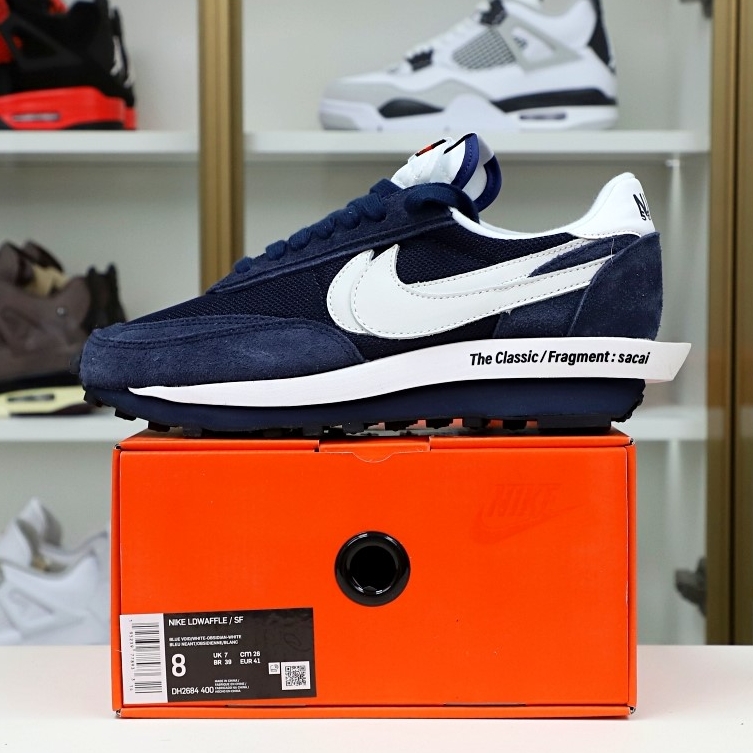 FRAGMENT DESIGN X SACAI X LDV WAFFLE 'BLACKENED BLUE'