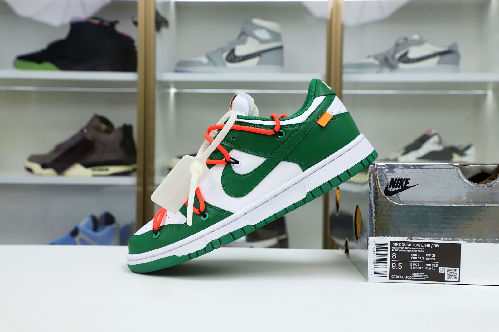 OFF-WHITE X DUNK LOW 'PINE GREEN'