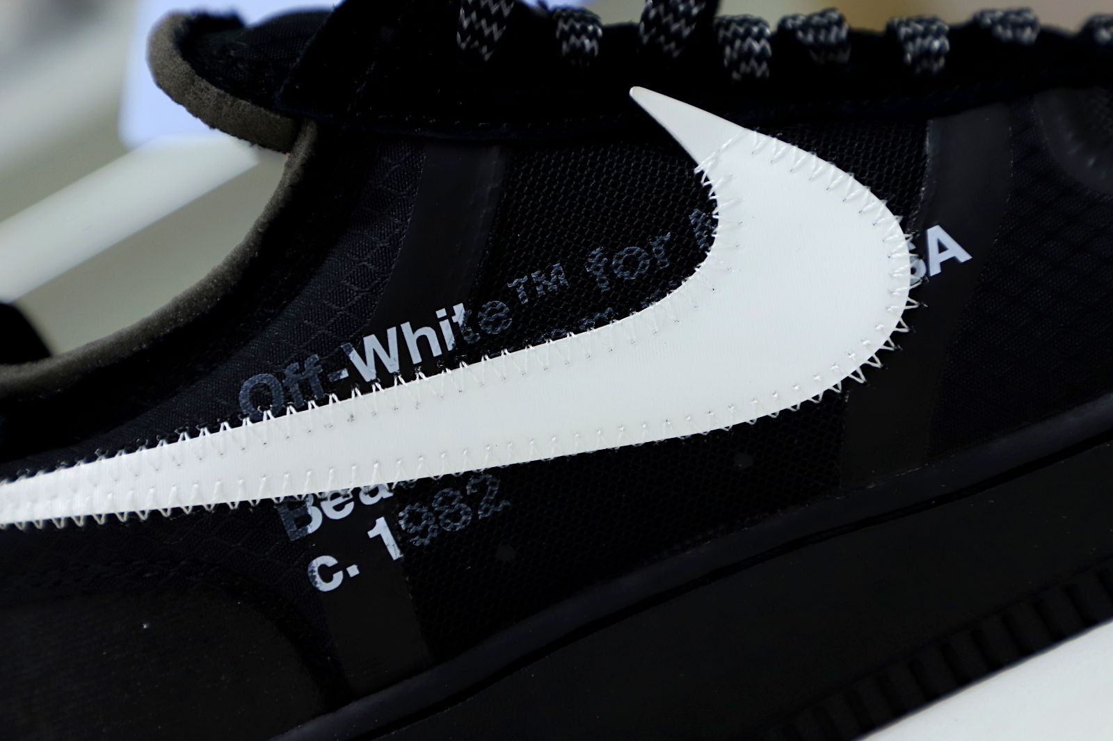 OFF-WHITE X AIR FORCE 1 LOW 'BLACK'