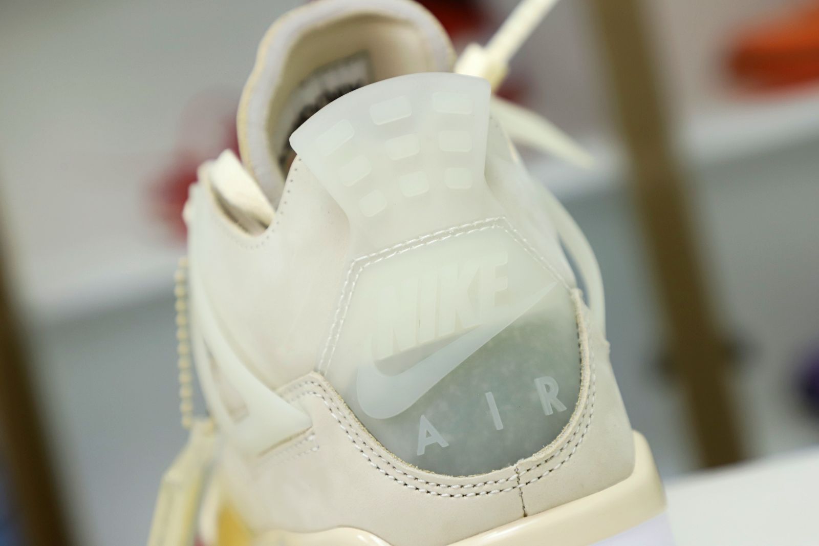 AIR JORDAN OFF-WHITE X WMNS AIR JORDAN 4 SP 'SAIL'