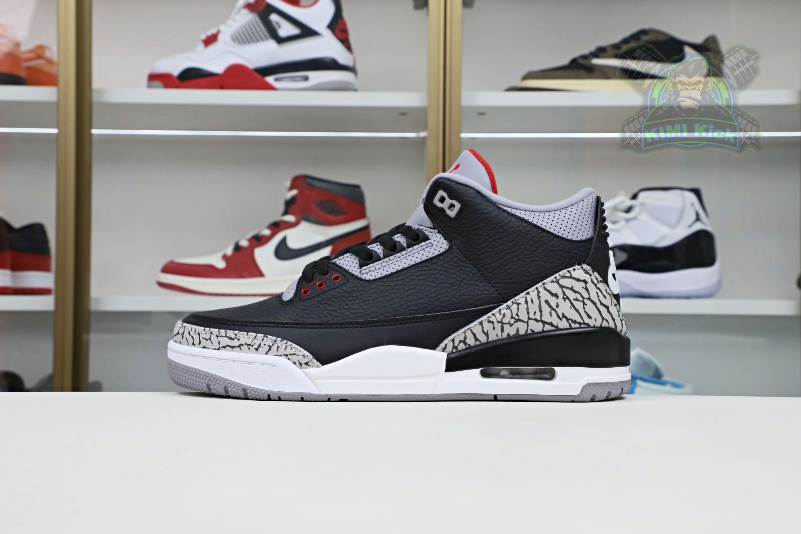 Jordan Air Jordan 3 retro blackcement  2018（854262-001）