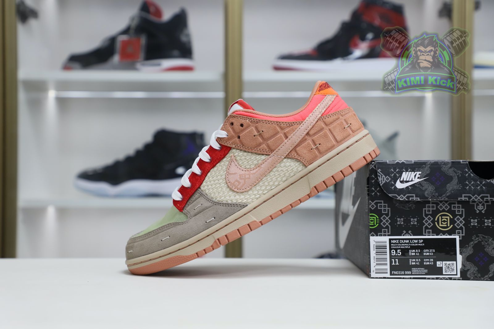 CLOT x Nike Dunk Low