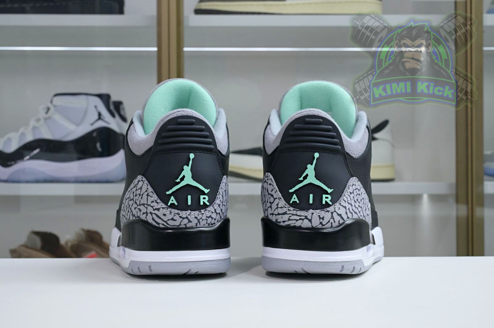 Air Jordan 3 Green Glow