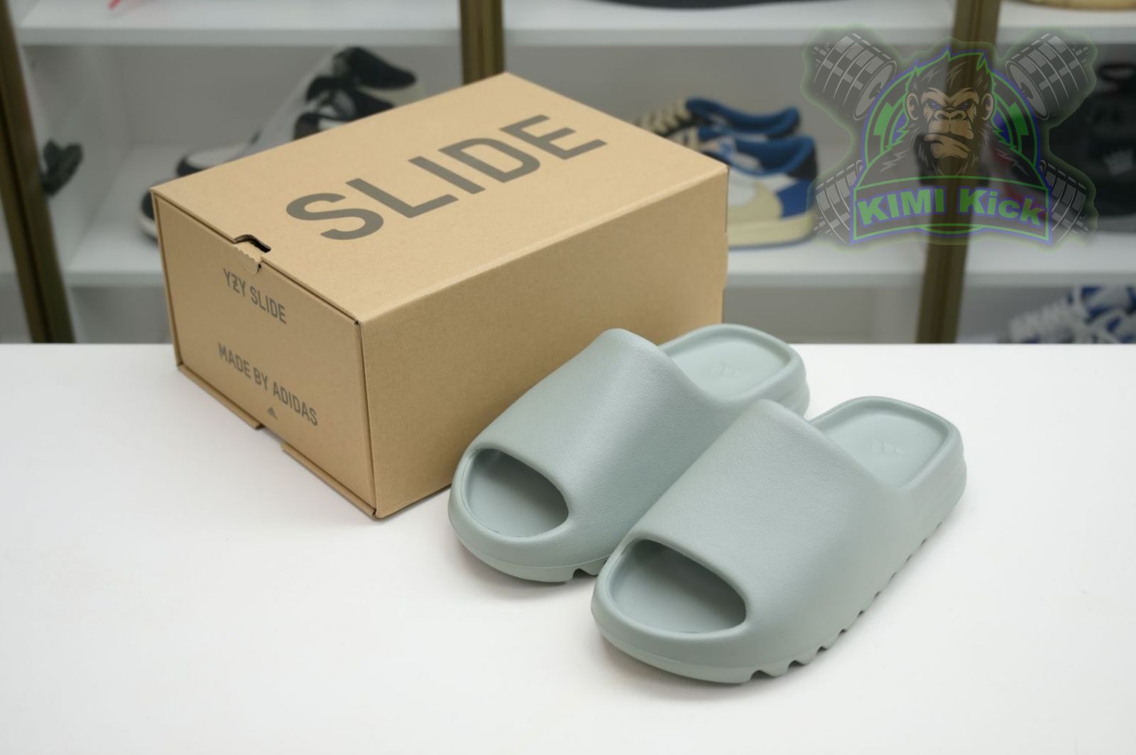 adidas originals Yeezy Slide Salt
