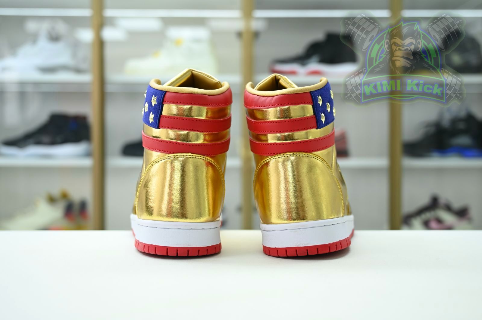 Never Surrender Trump sneakers MAGA.1