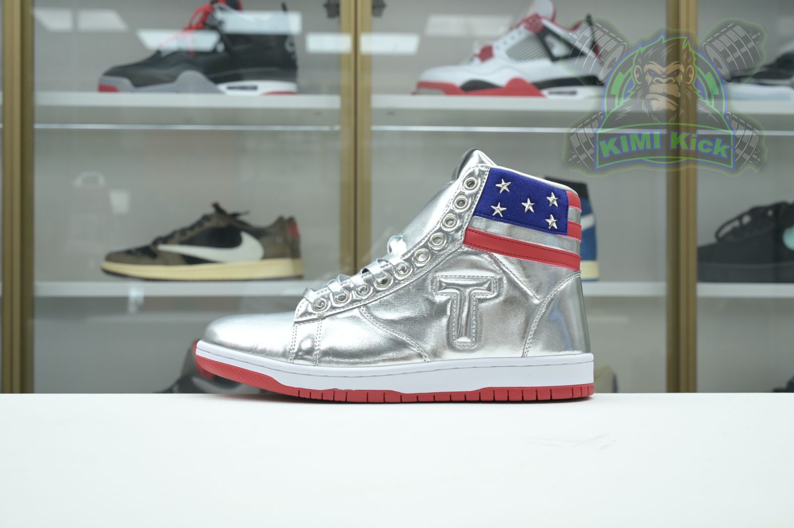 Never Surrender Trump sneakers MAGA.1