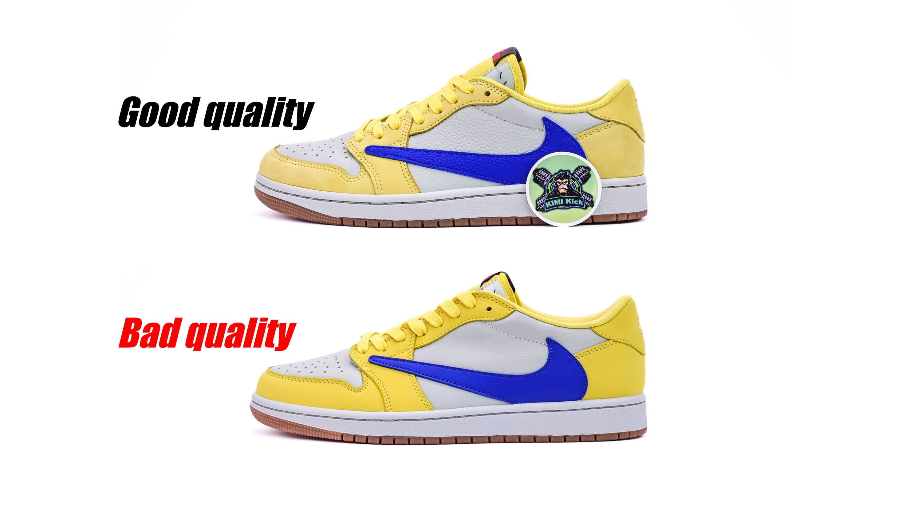 Travis Scott x Jordan Air Jordan 1Low Canary