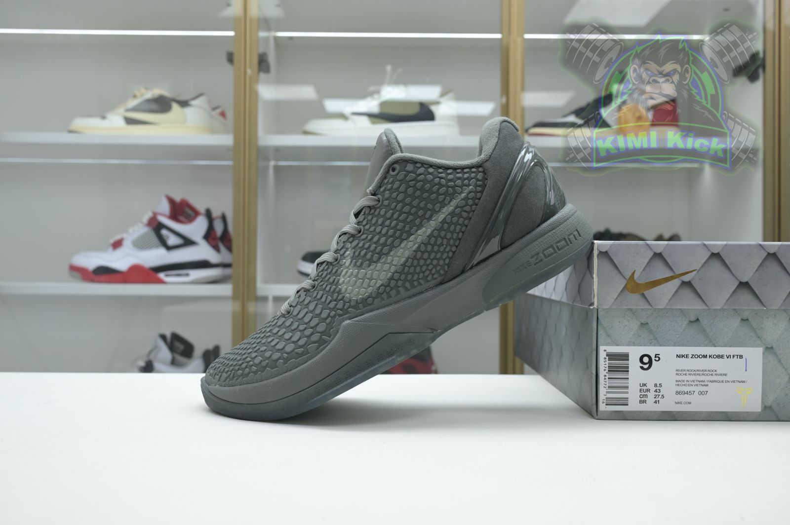 Nike Zoom Kobe 6 Black Mamba Collection Fade to Black