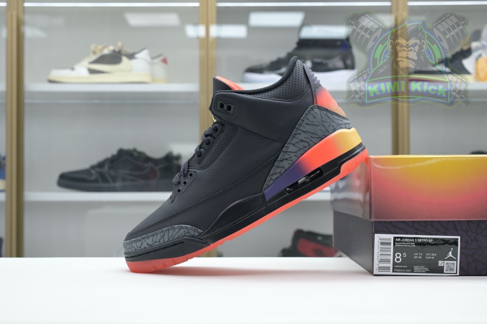 J Balvin x Air Jordan 3