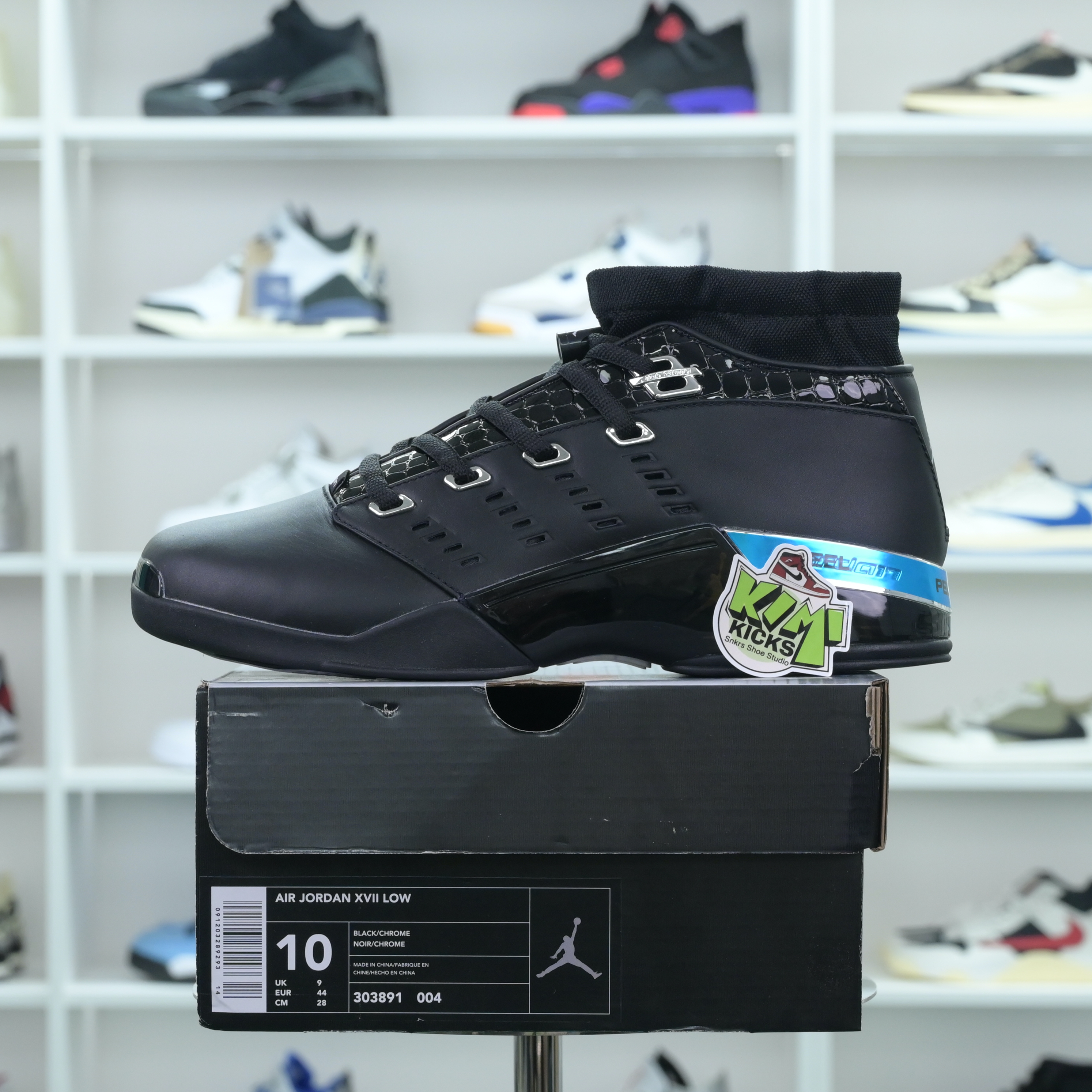 Jordan Air Jordan 17 OG Low Black Chrome