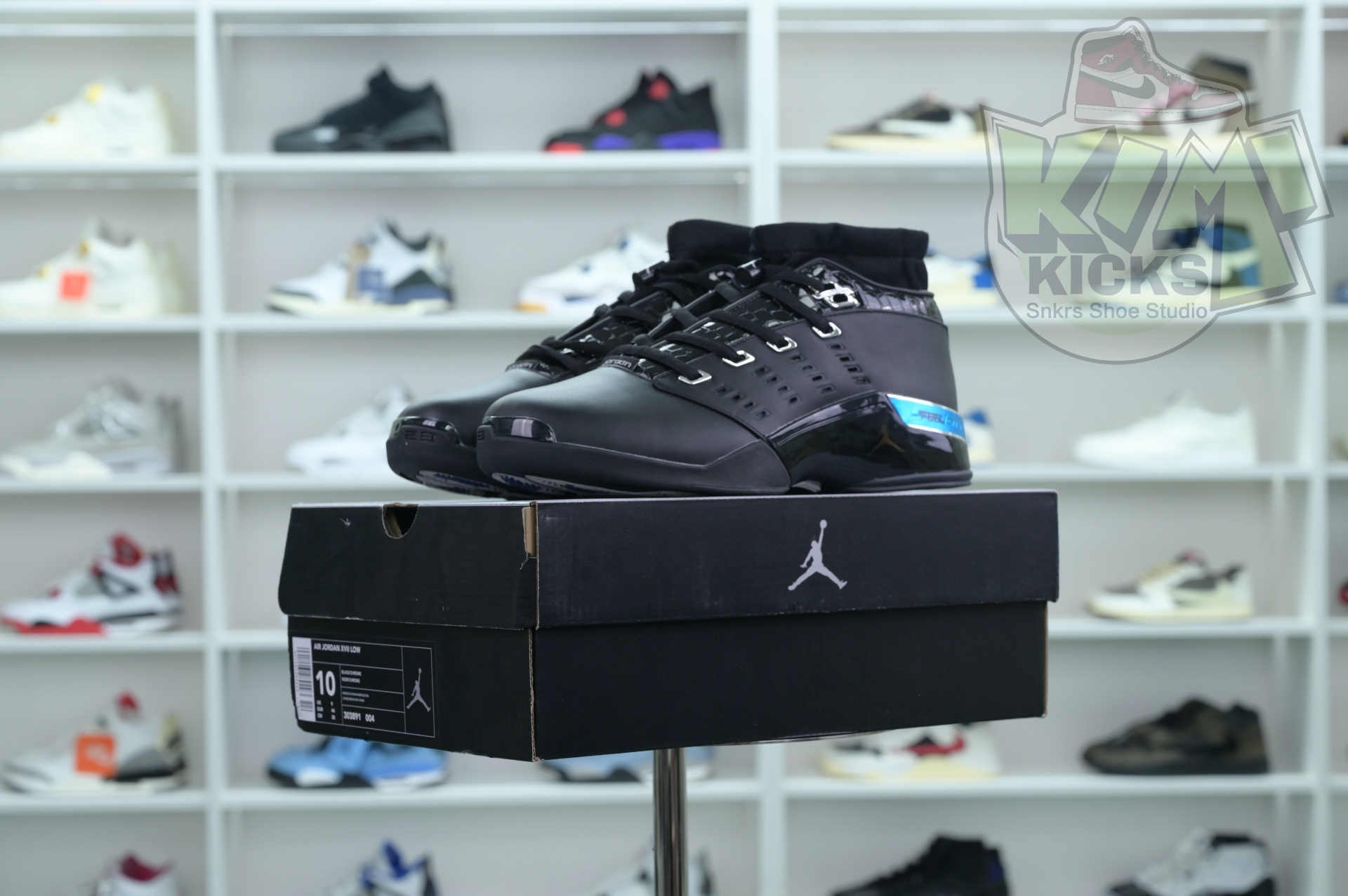 Jordan Air Jordan 17 OG Low Black Chrome