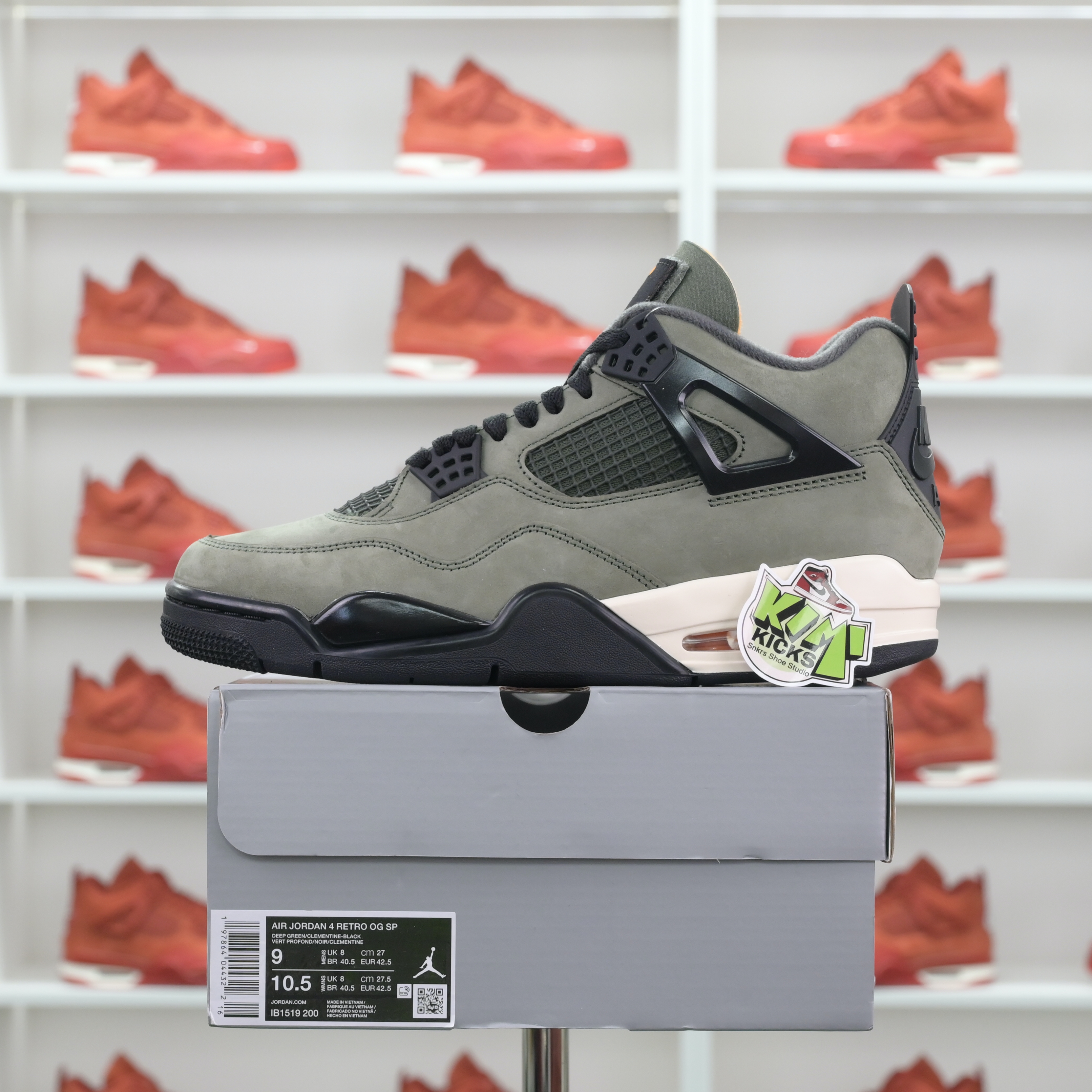 UNDEFEATED x Jordan Air Jordan 4  B1519-200