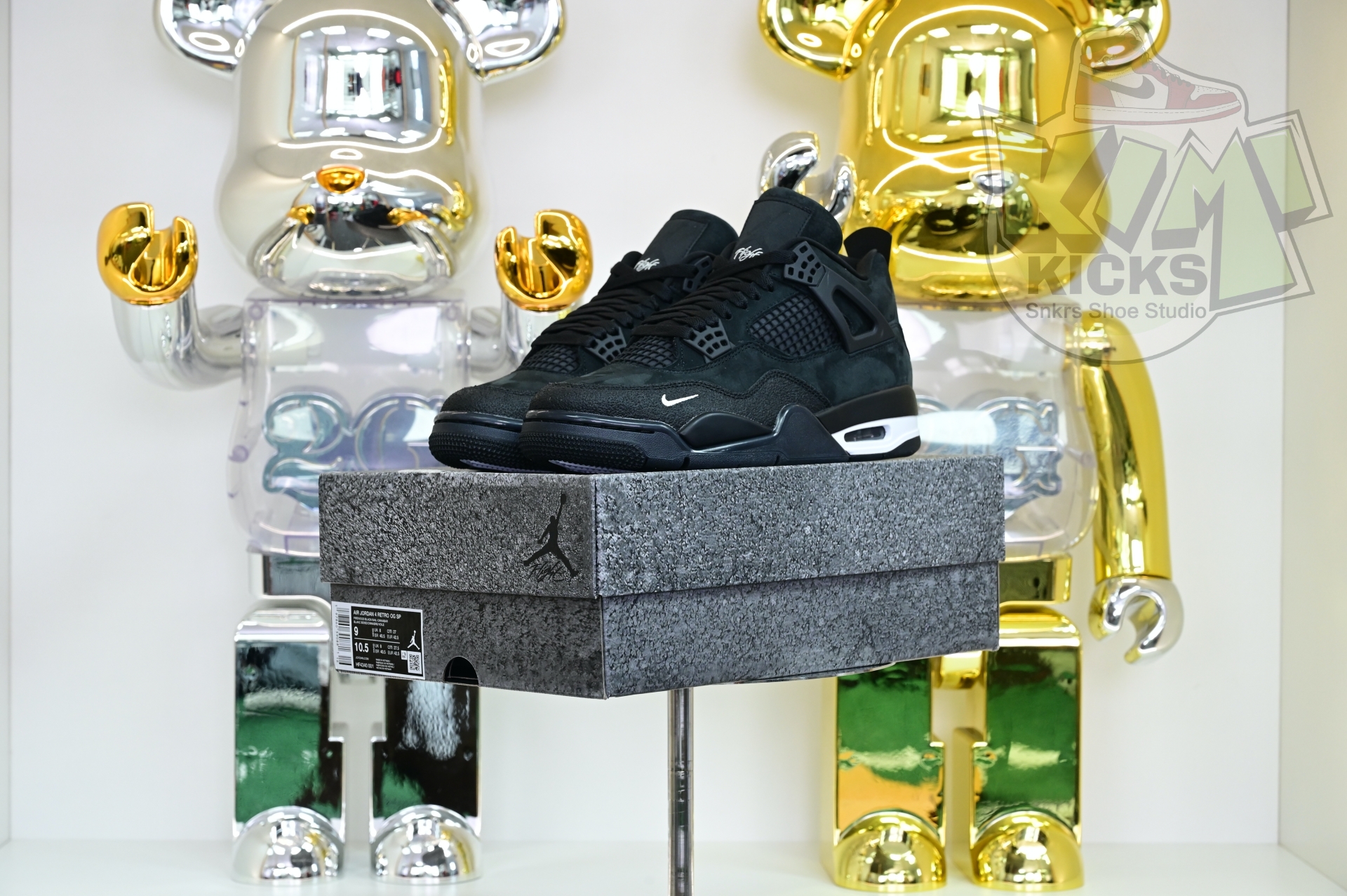 Nigel Sylvester x Air Jordan 4 OG Black