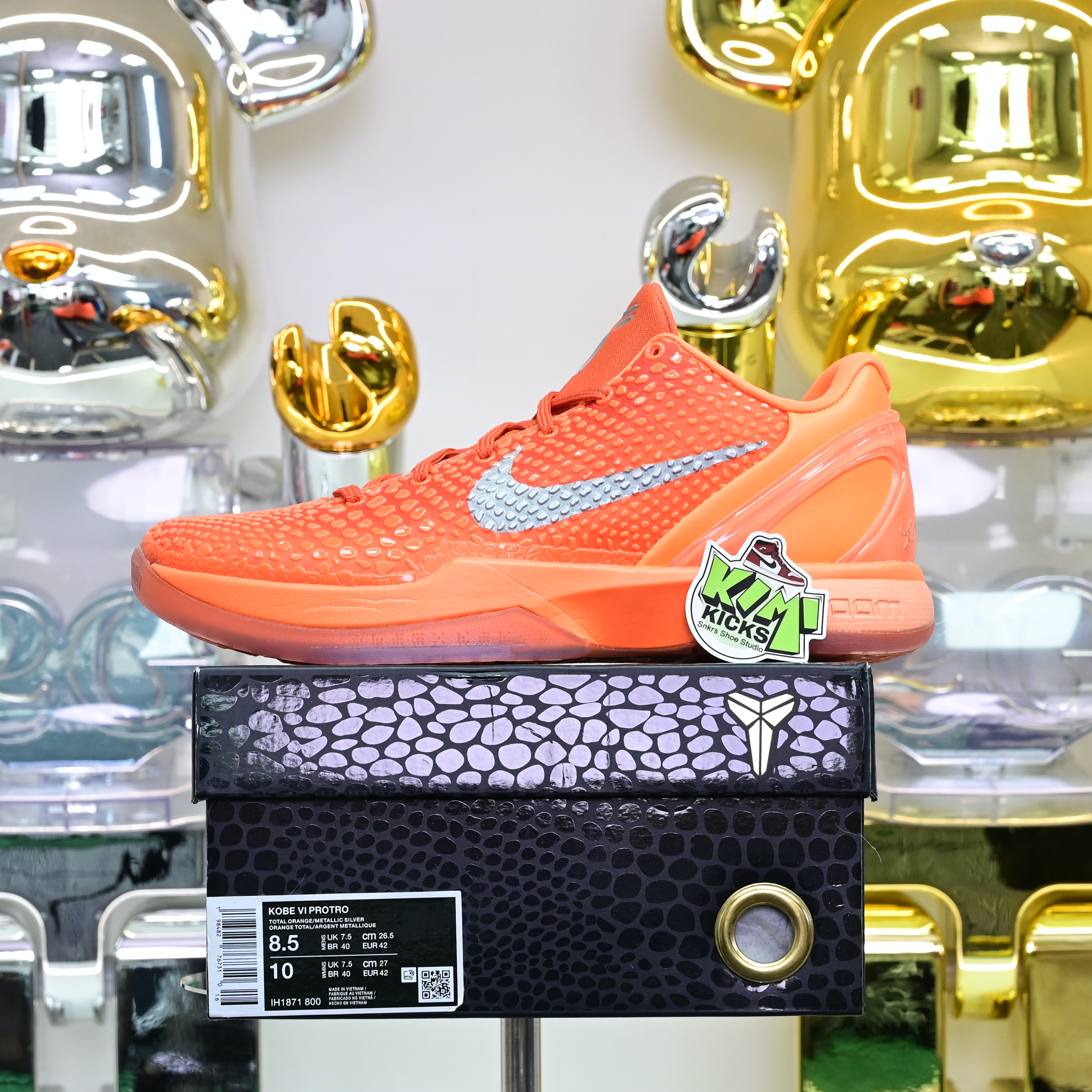 Nike Zoom Kobe 6 Protro“Total Orange”IH1871-800