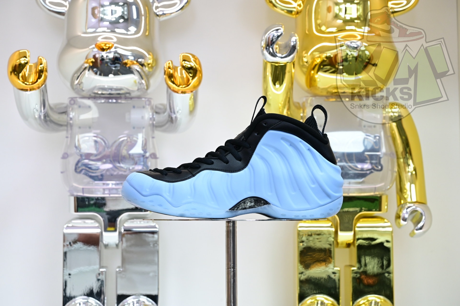 Nike Air Foamposite One 'Psychic Blue and Black'  HJ6014-400