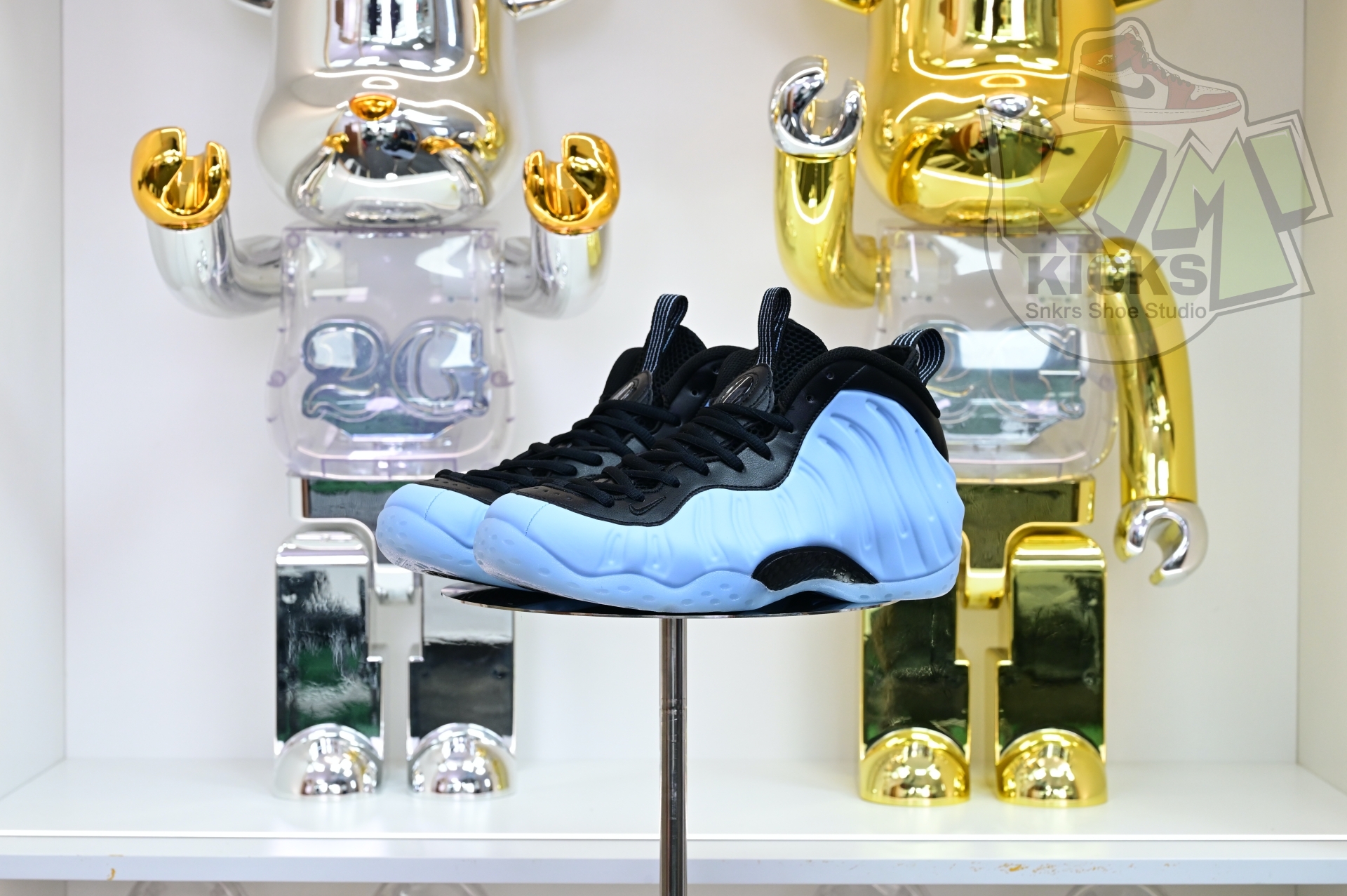 Nike Air Foamposite One 'Psychic Blue and Black'  HJ6014-400