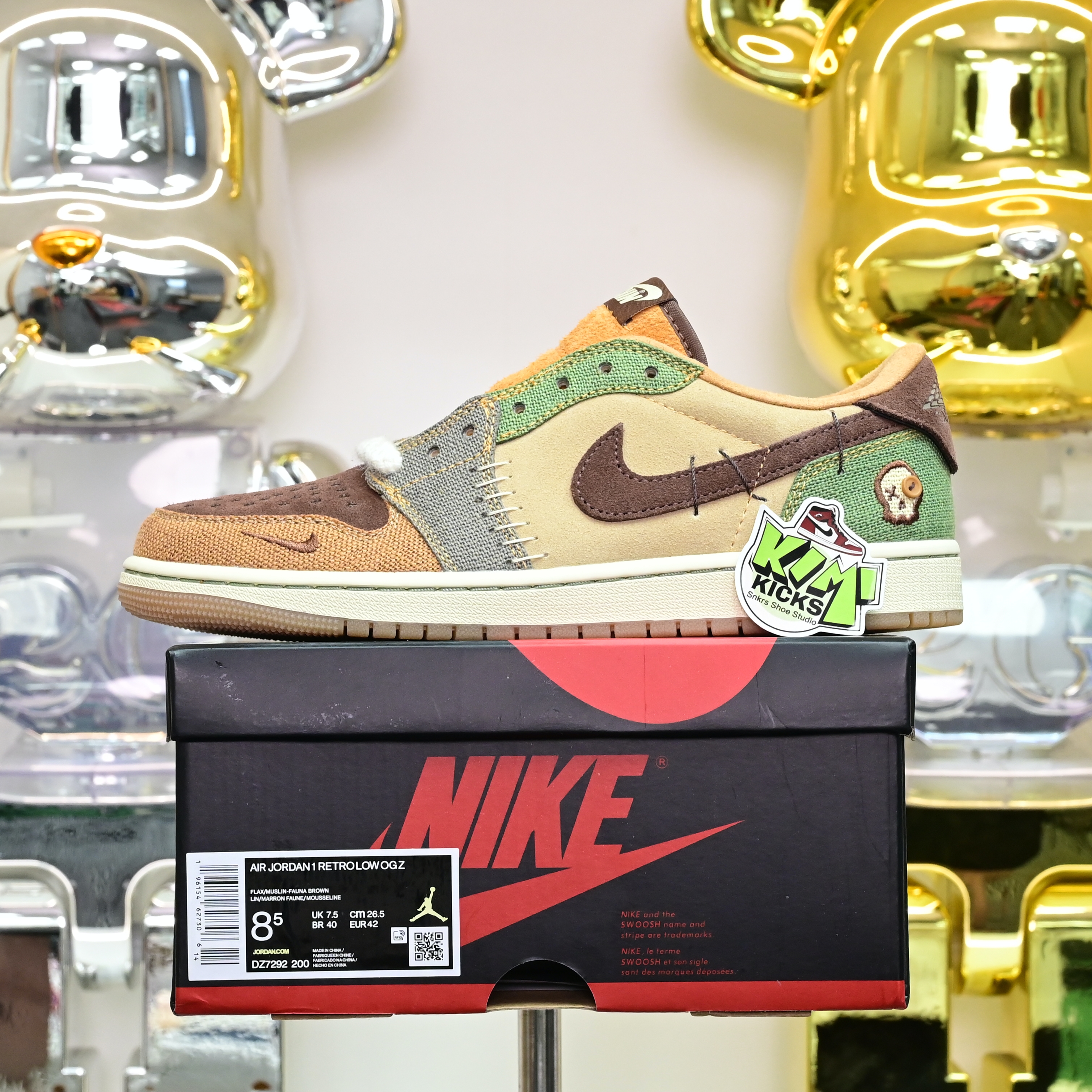 Zion Williamson x  Air Jordan 1retro low og