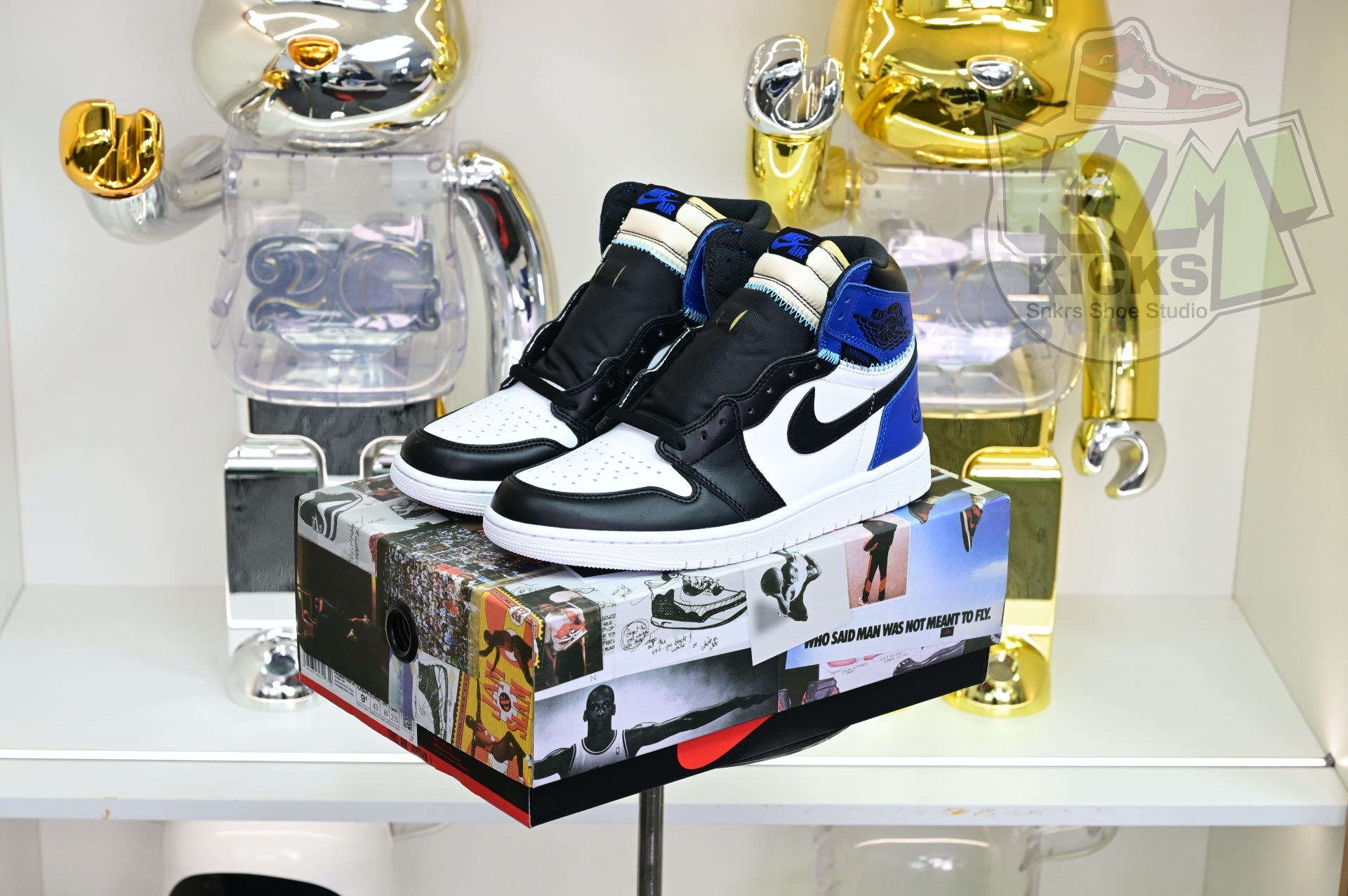 Air Jordan 1  UNDEFEATED x fragment design HIGH OG 107847-001