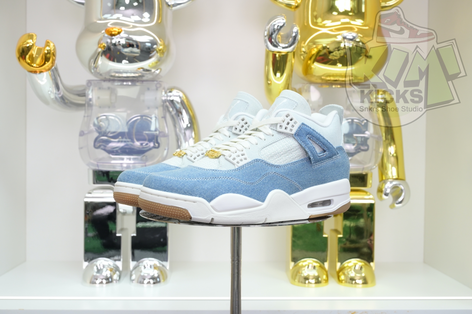 Air Jordan 4 Denim“Worn Blue” IB6716-100