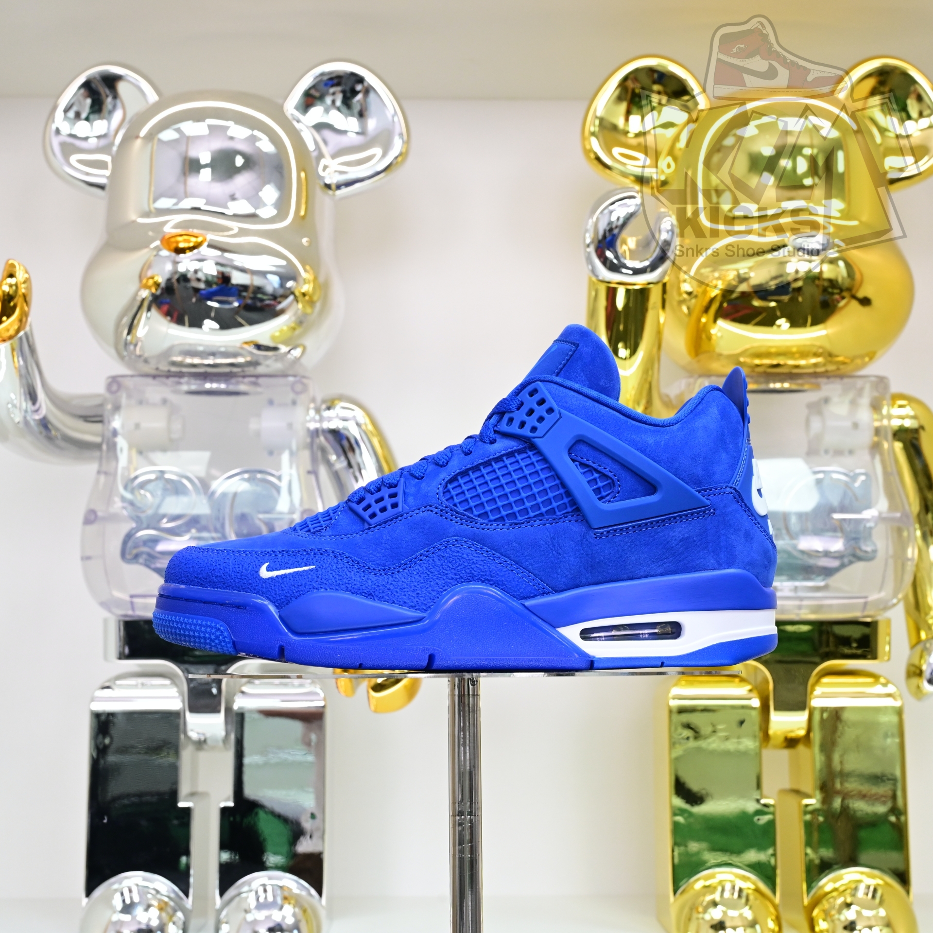 AIR JORDAN 4 RETRO OG SPIREWOOD BLUE SANL   HF4340-400