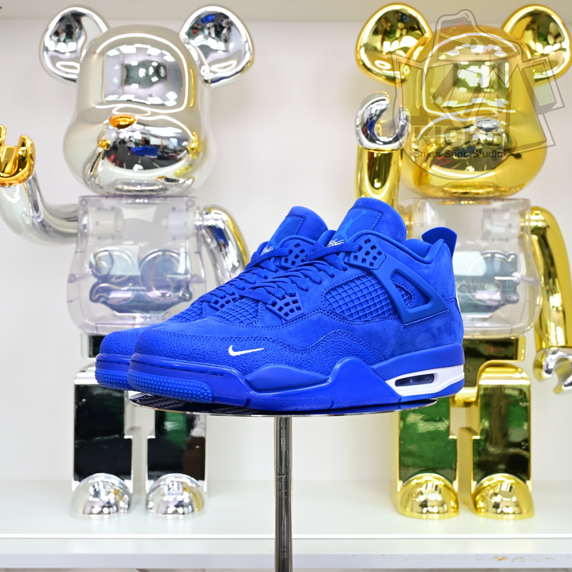 AIR JORDAN 4 RETRO OG SPIREWOOD BLUE SANL   HF4340-400