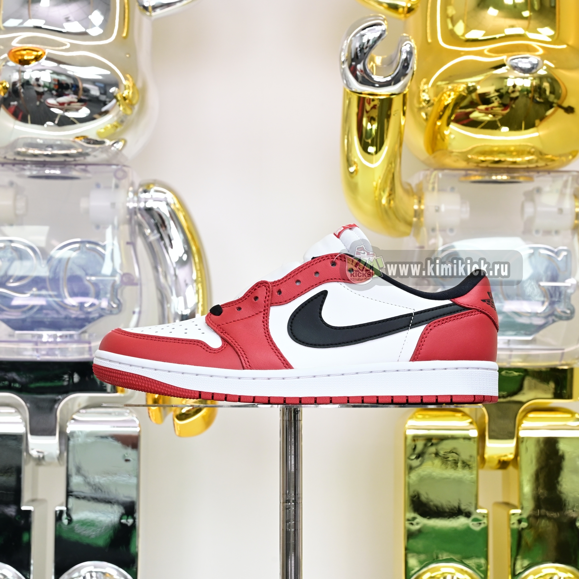 Air Jordan 1 RETRO LOW OG“Black Muslin Varsity Red” HQ6998-600