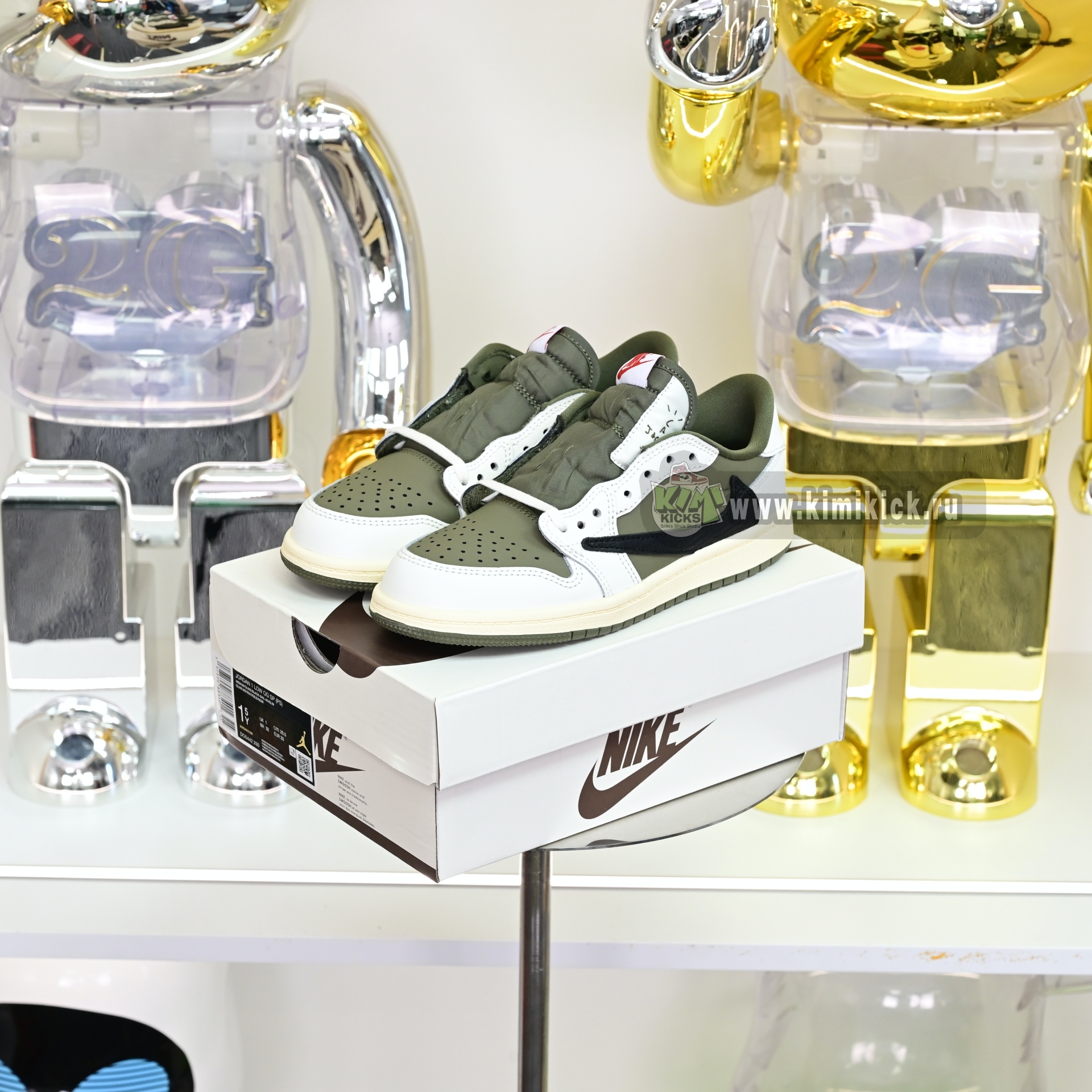 Kids Shoes Travis Scott x  Air Jordan 1 Low OG SP DO5442-200