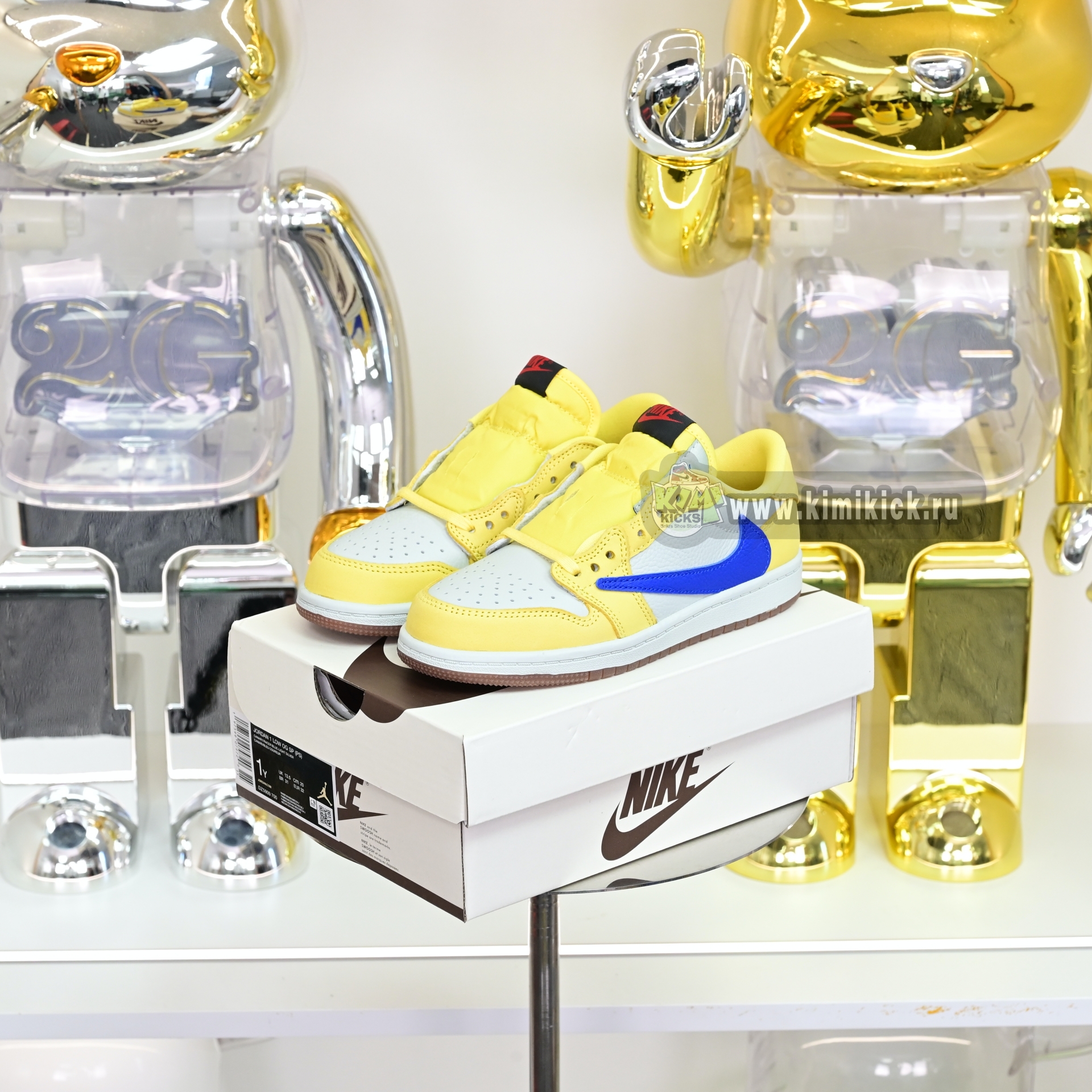 Kids Shoes Travis Scott x Air Jordan 1 Retro Low OG DZ5909-700