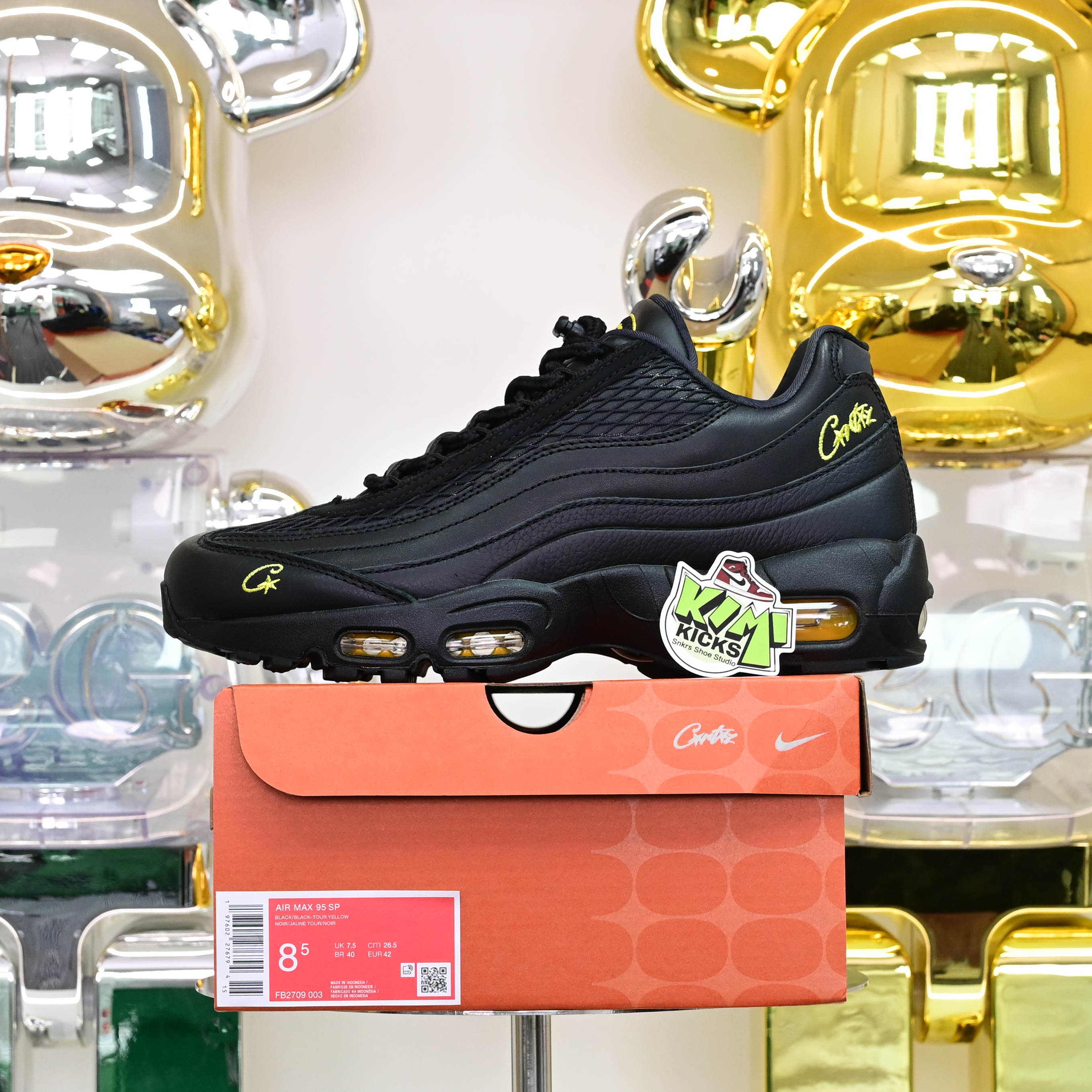 Corteiz x Nike Air Max 95 Tour Yellow  FB2709-003