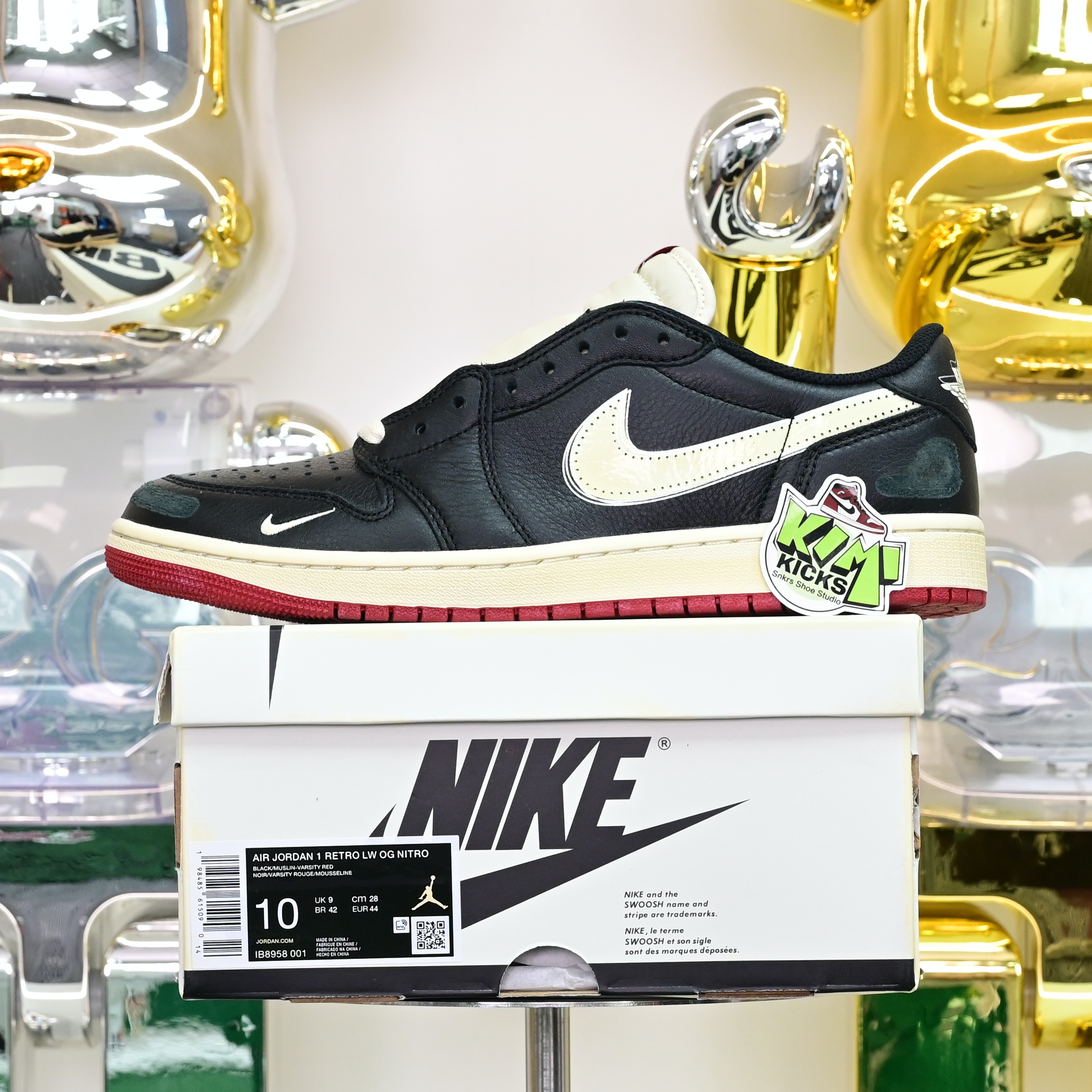 Nigel Sylvester x Air Jordan 1 Low OG Nitro
