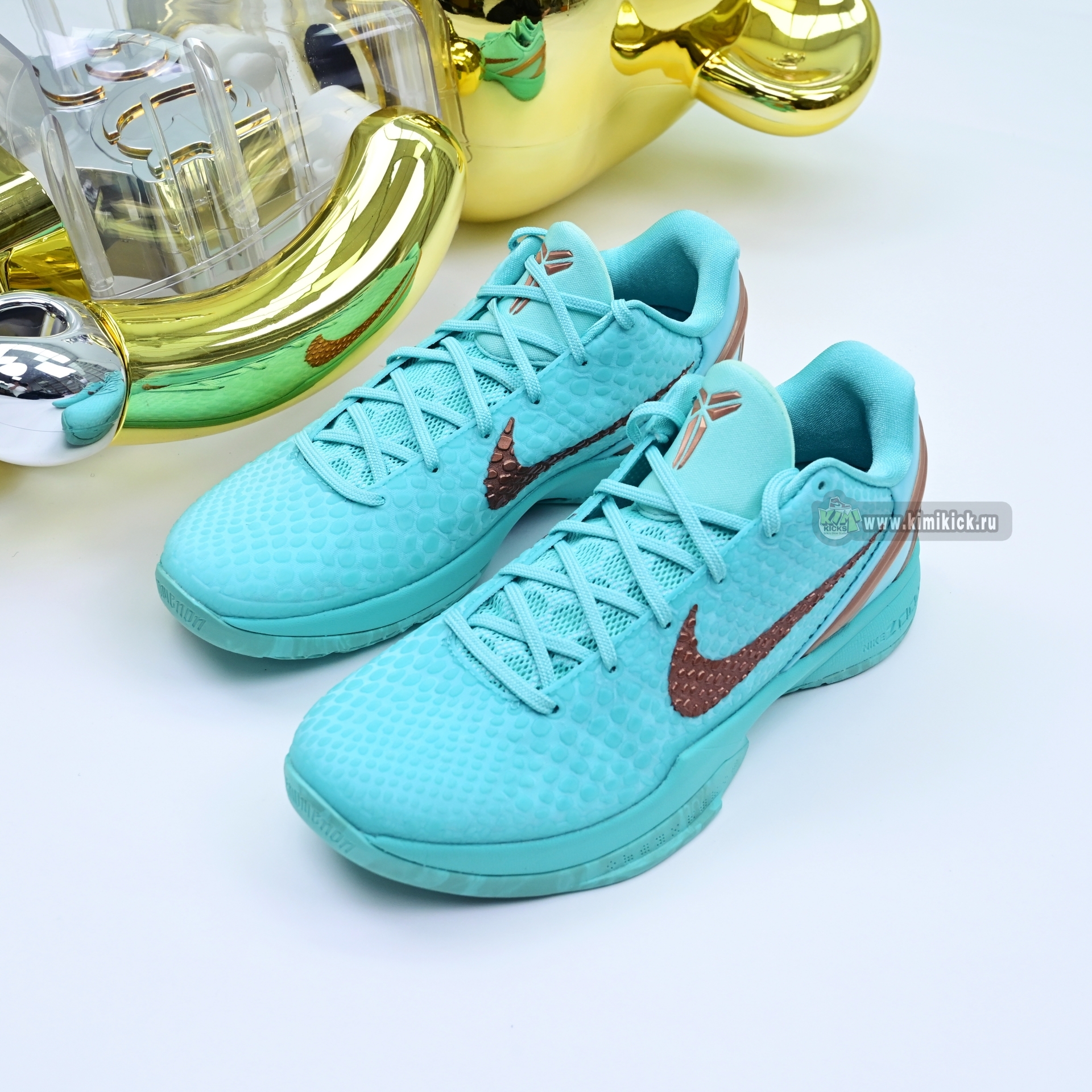 Jalen Brunson x Nike Zoom Kobe 6 Protro Statue of Liberty PE  IQ5774-300